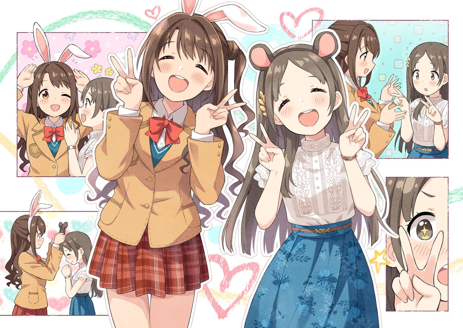 卯月と千奈ちゃん