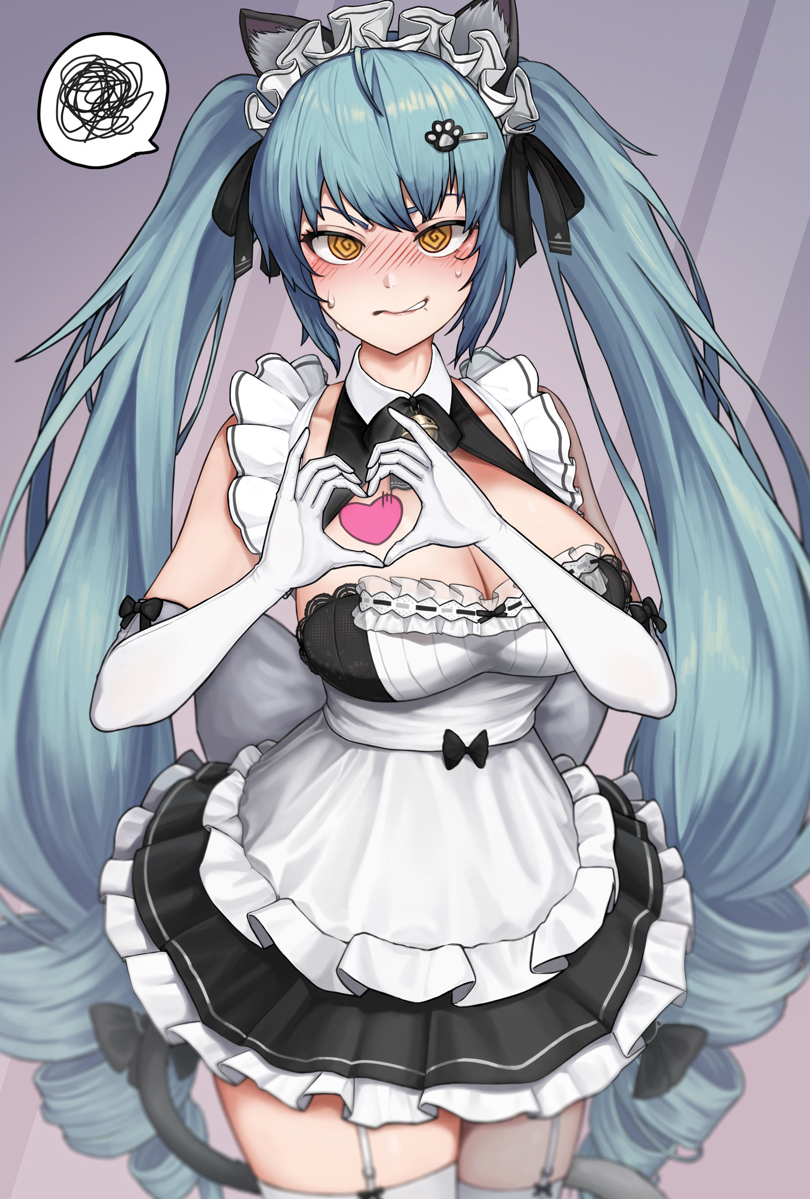 Maid Privaty插画图片壁纸