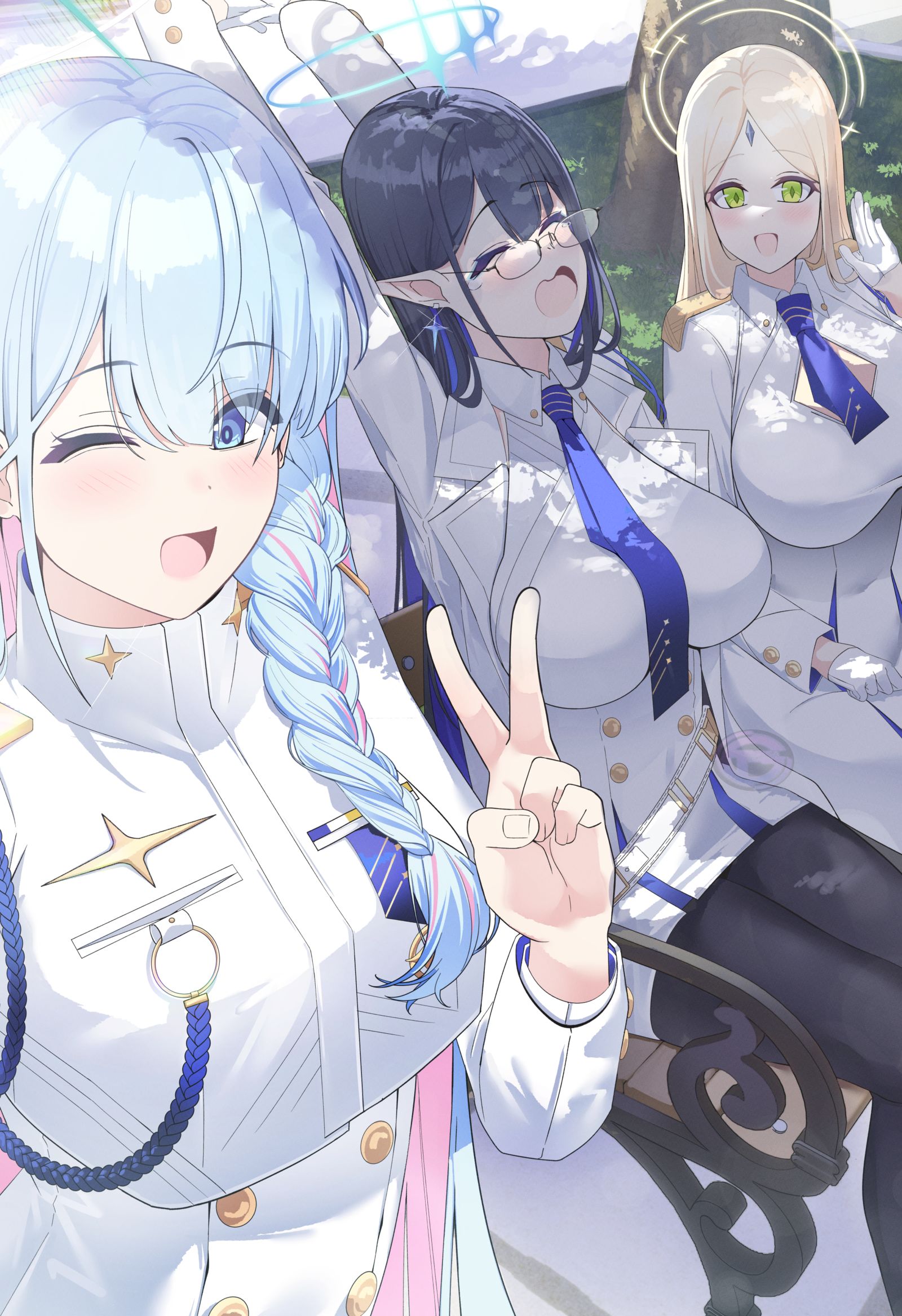 Aoharu插画图片壁纸