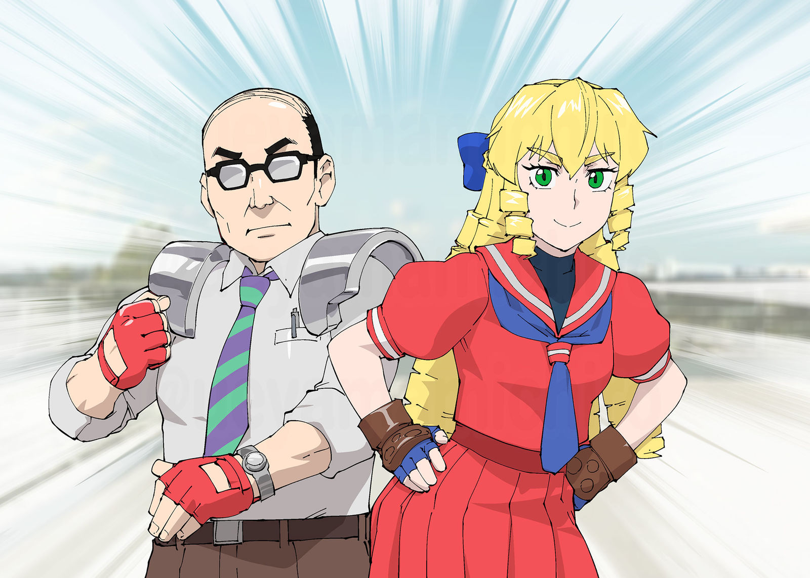 ZERO３学園插画图片壁纸