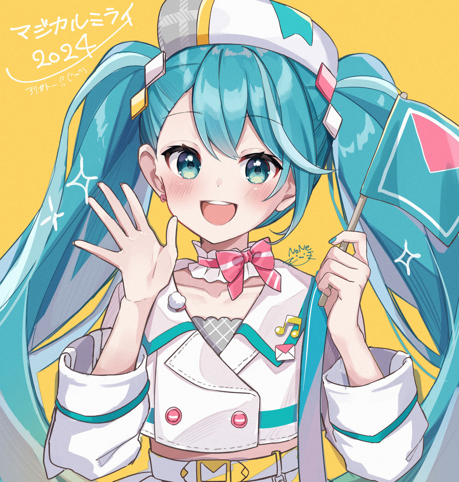 マジカルミライ✈️插画图片壁纸