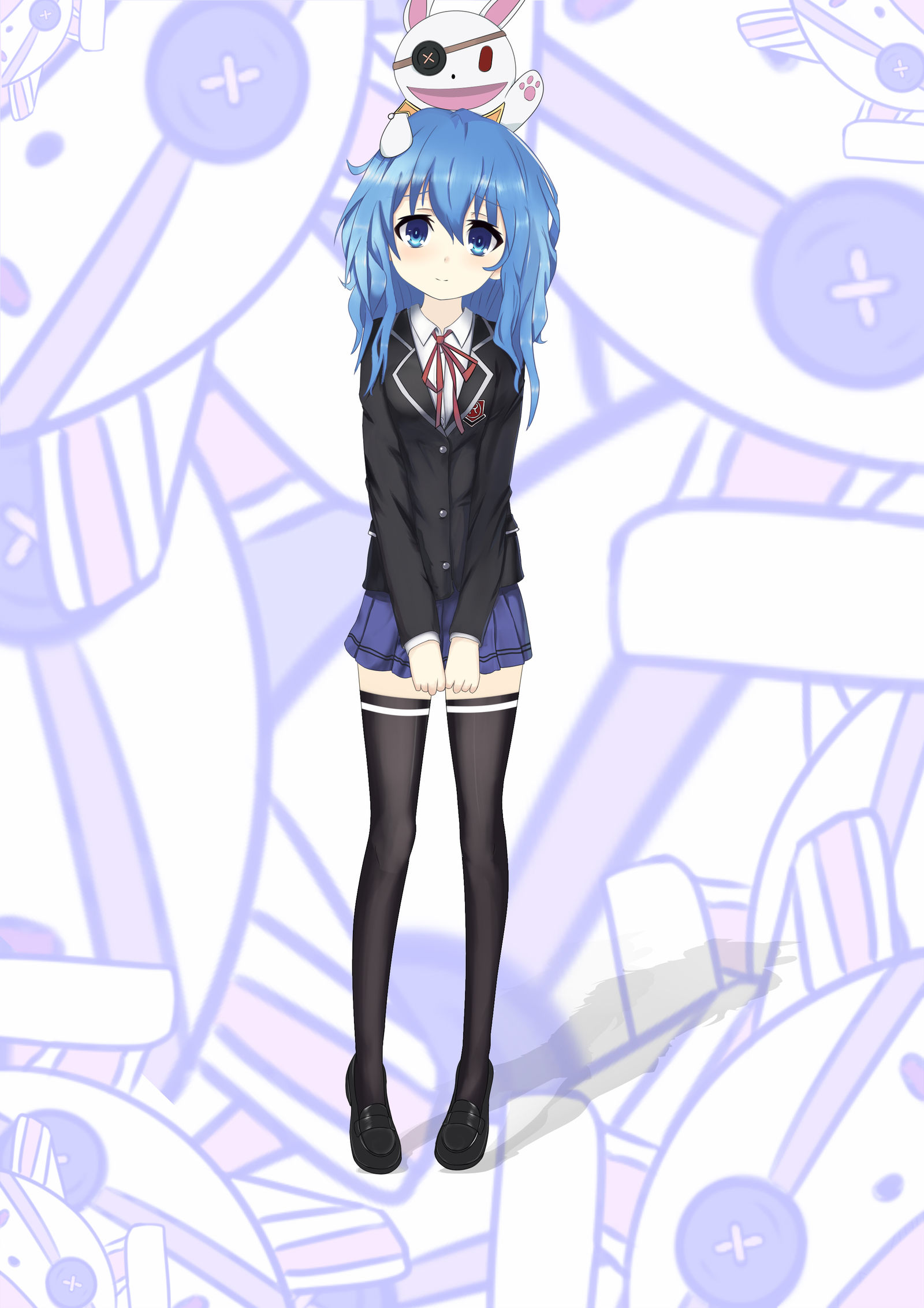 よしの四糸乃插画图片壁纸