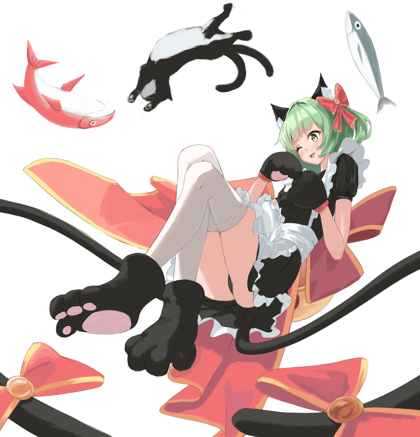 猫娘头像同人高清图