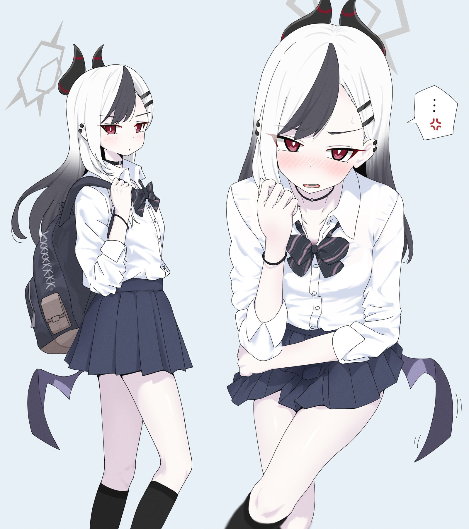 カヨコ(制服)插画图片壁纸