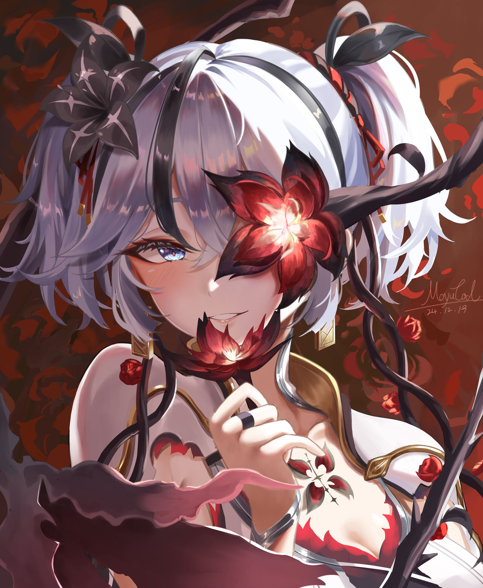 椿插画图片壁纸