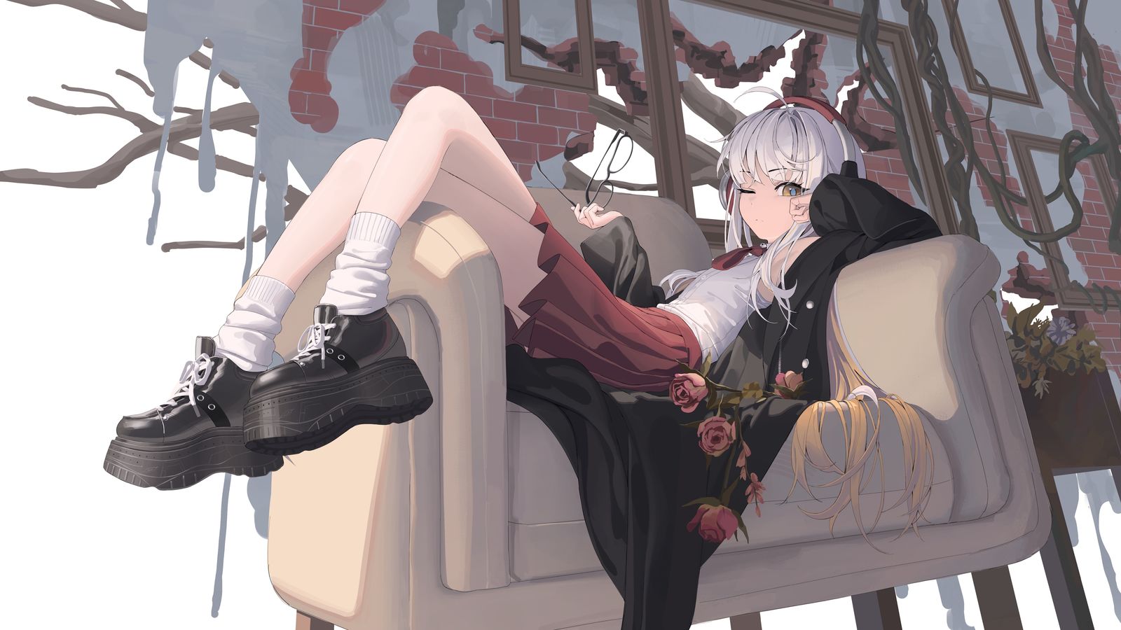 稿间摸插画图片壁纸