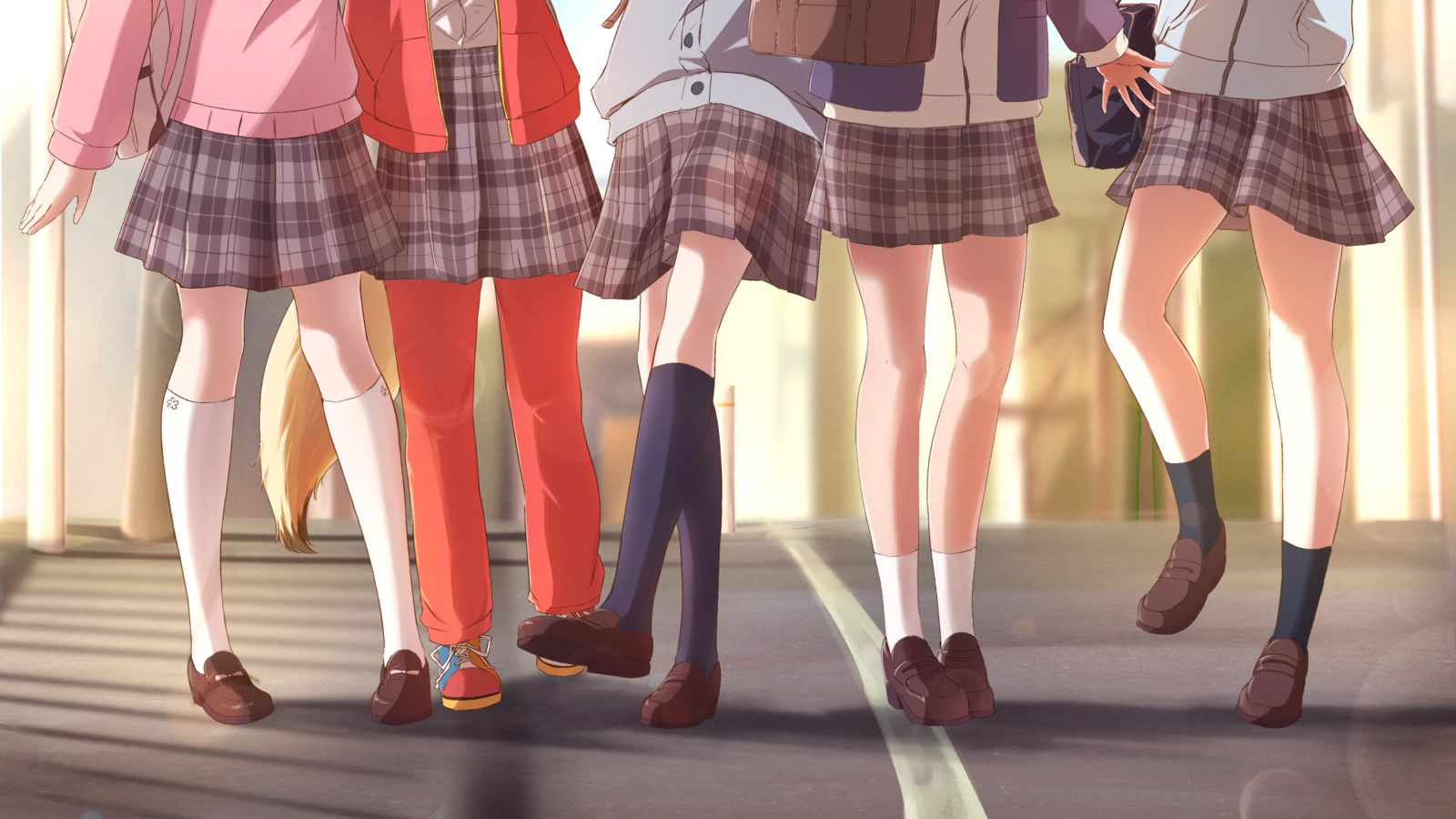 帰り道插画图片壁纸