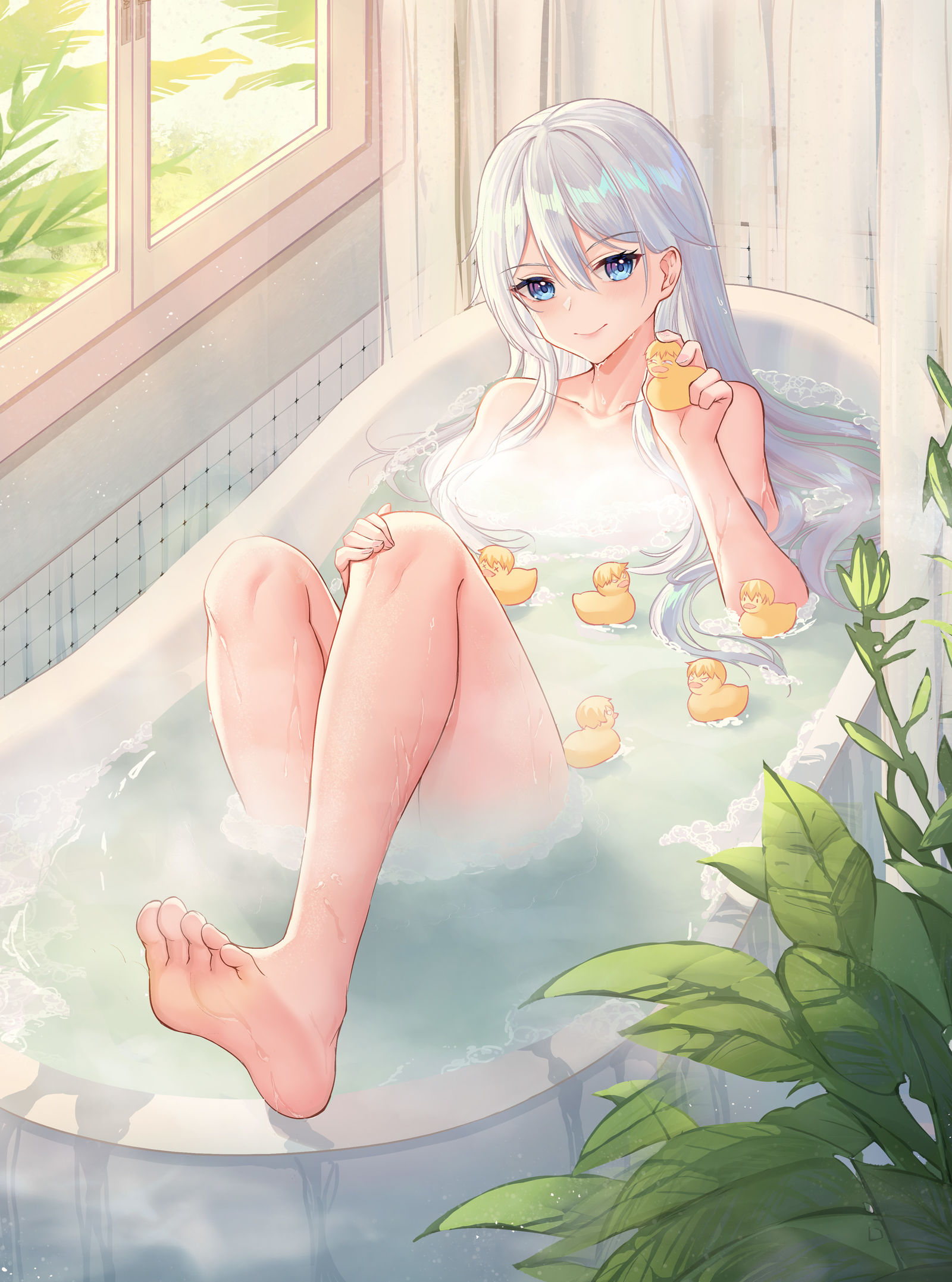 小黄鸭-玉足女孩子