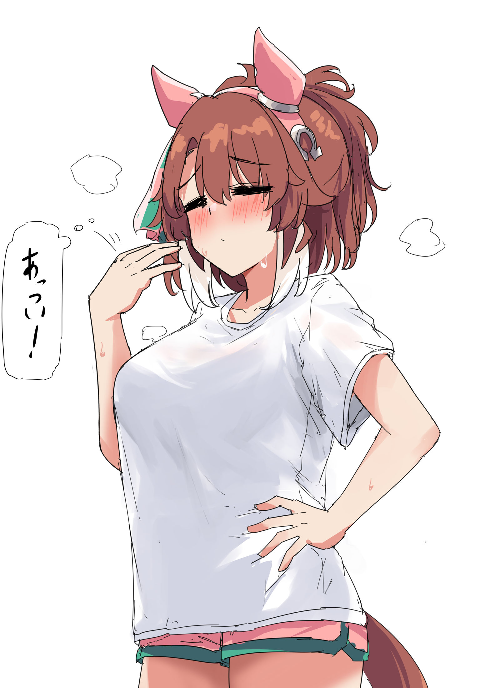 蒸し暑いね、ダンツフレーム插画图片壁纸