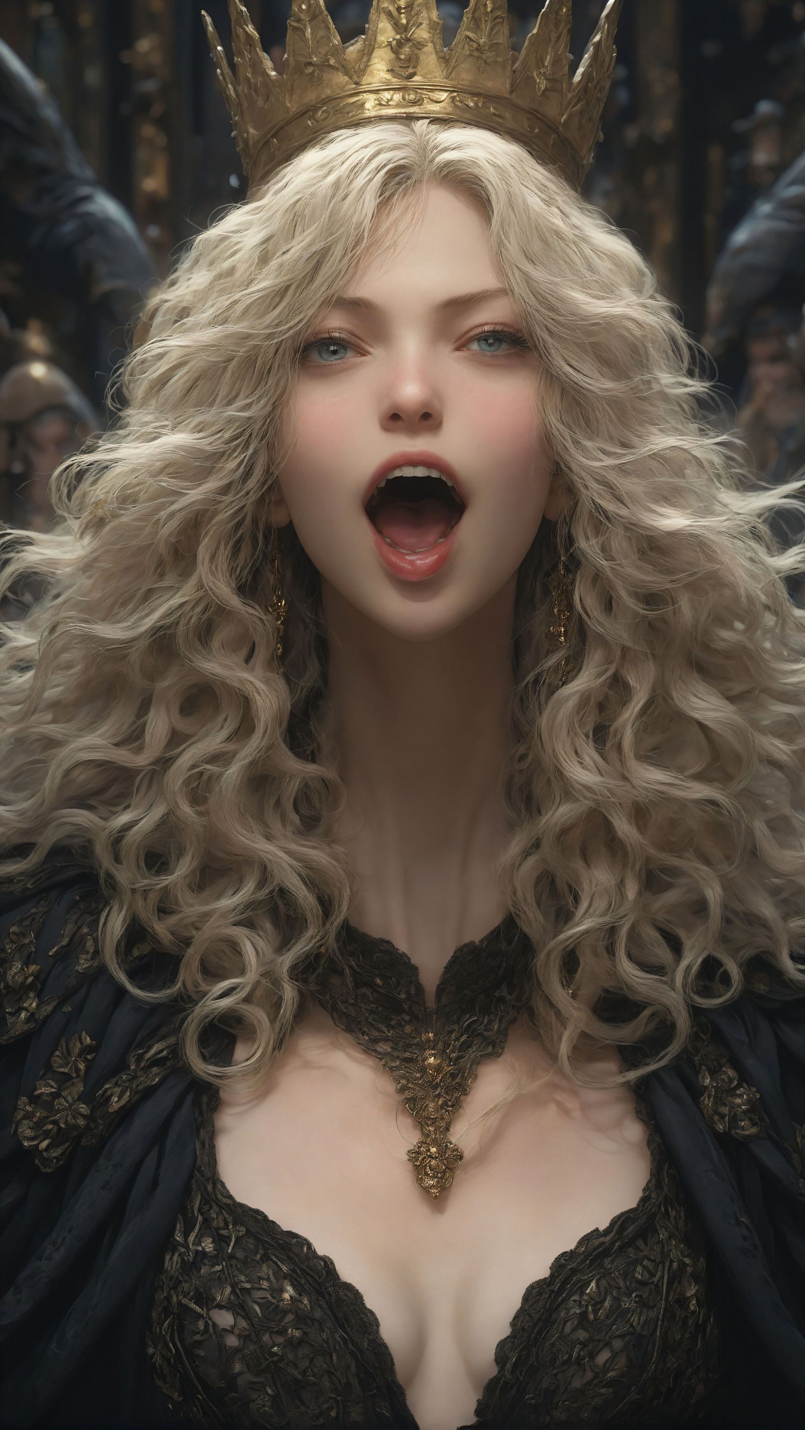 女王头像同人高清图