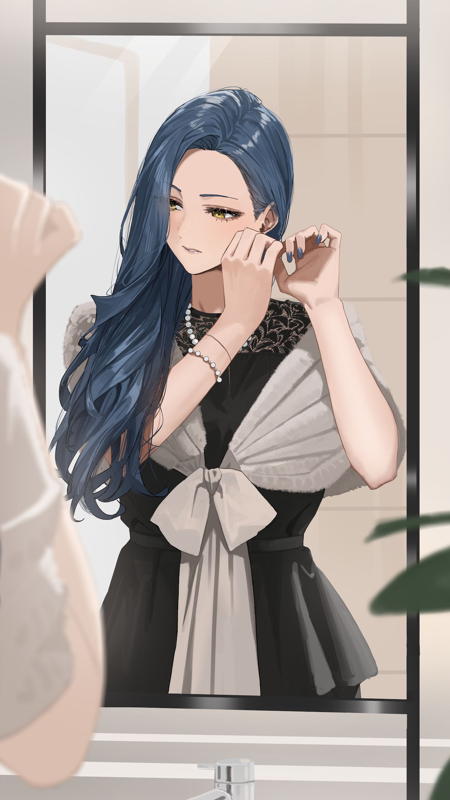 お呼ばれ插画图片壁纸