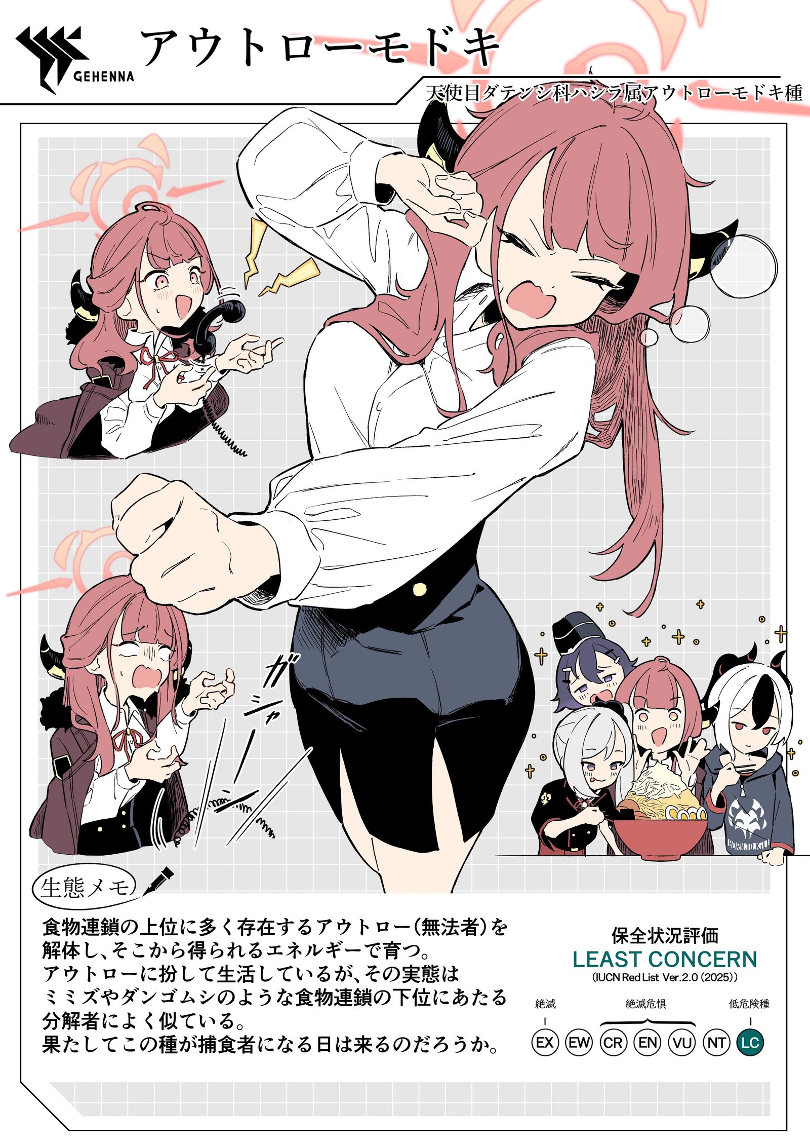 アウトローモドキの調査結果