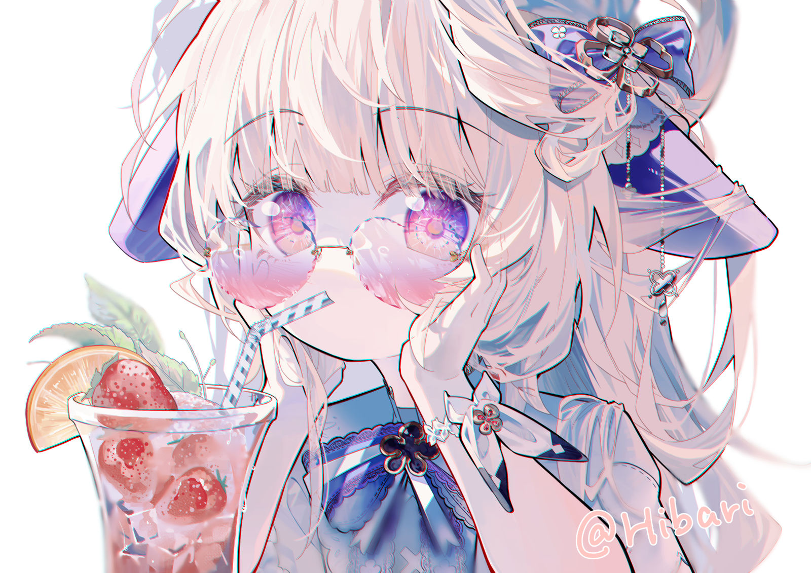 赶紧进来感受女儿的绝世美颜插画图片壁纸