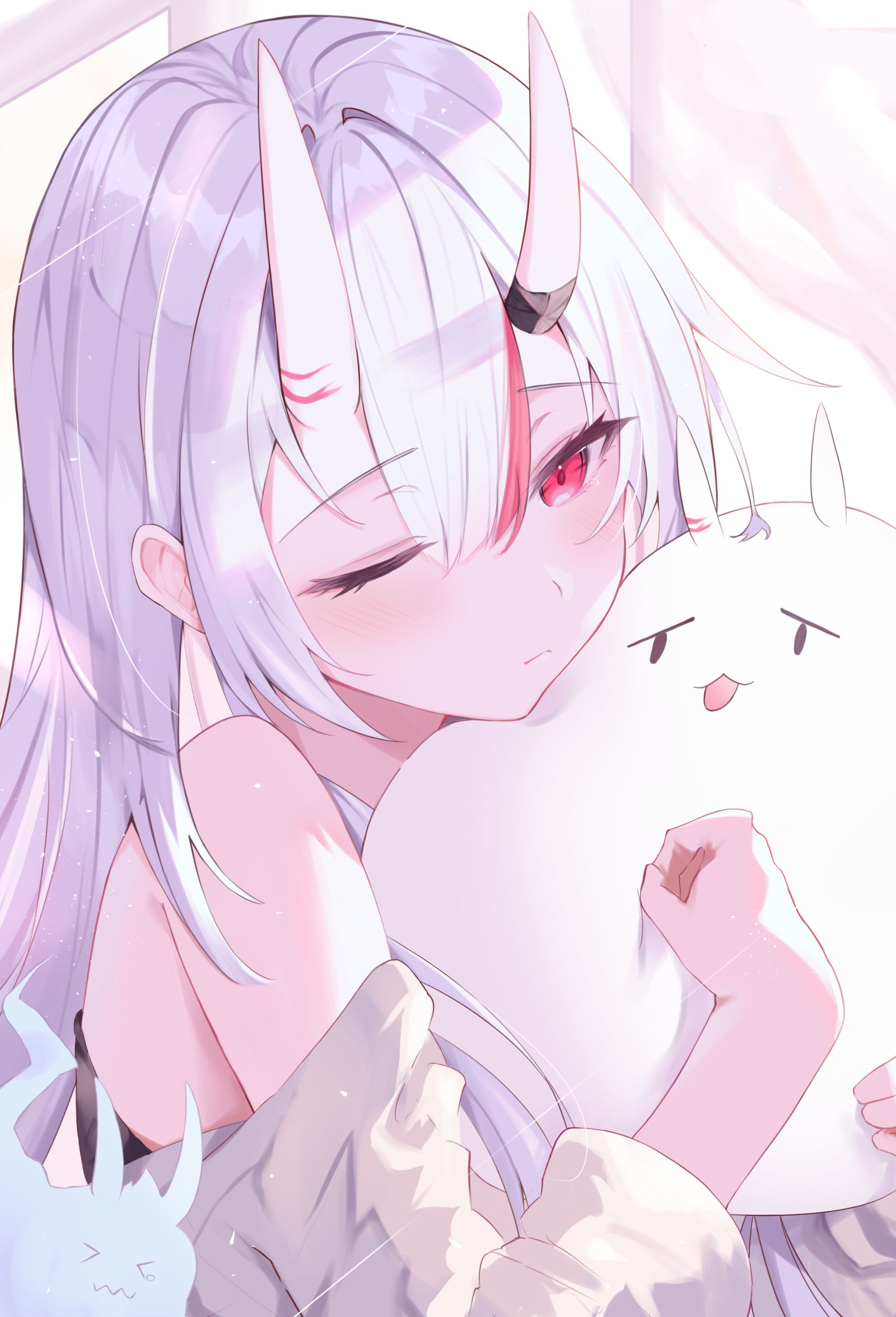 ねむねむなきり插画图片壁纸