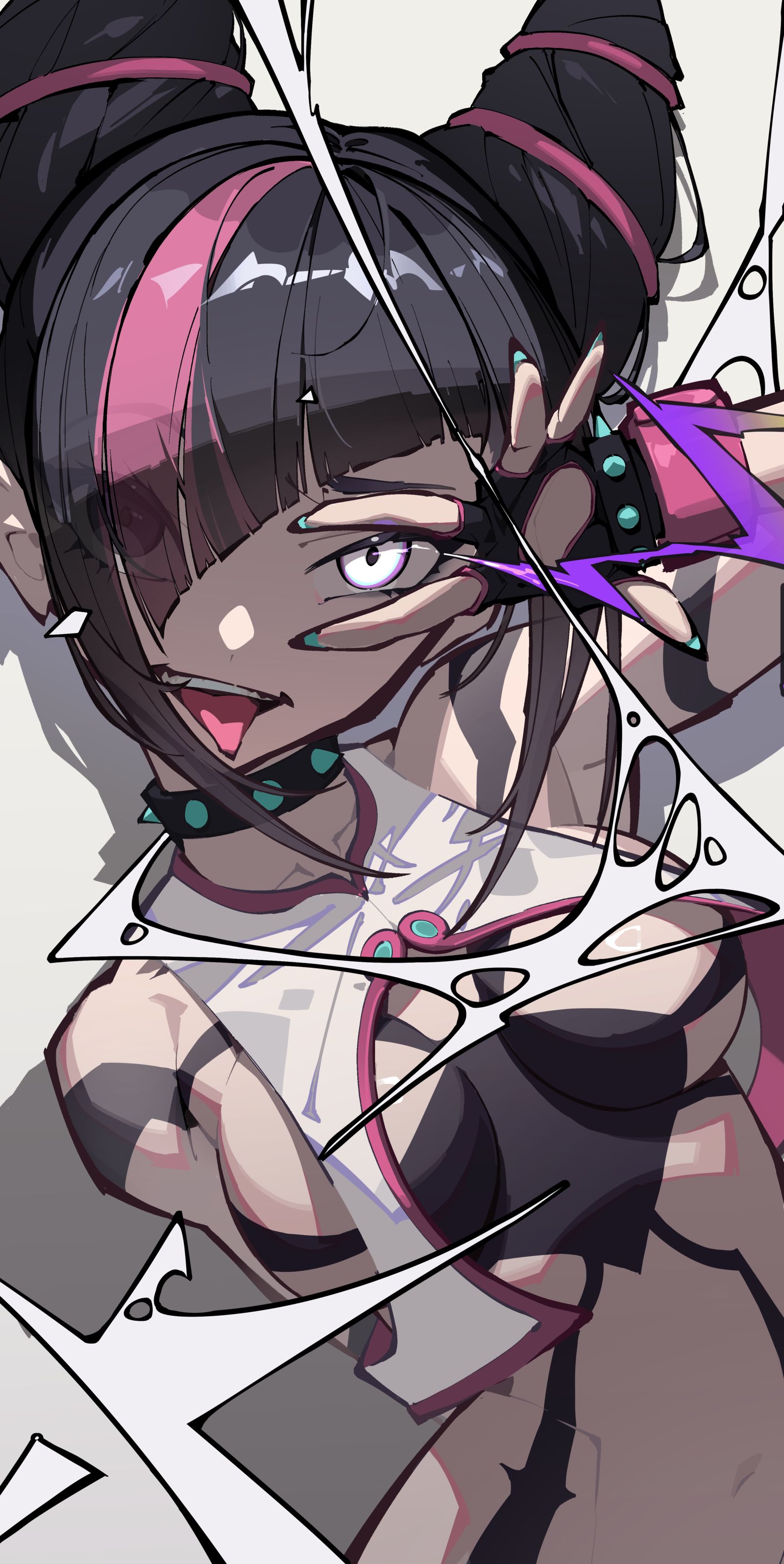 韩蛛俐-二次元插画