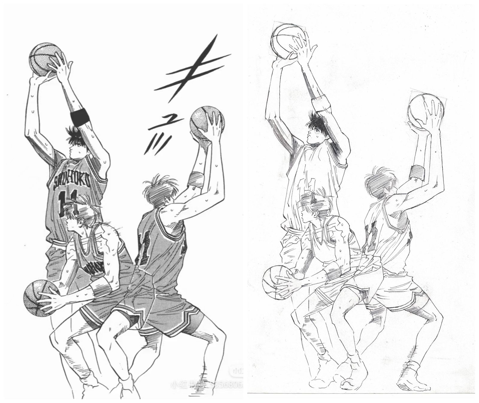 摸个流川插画图片壁纸