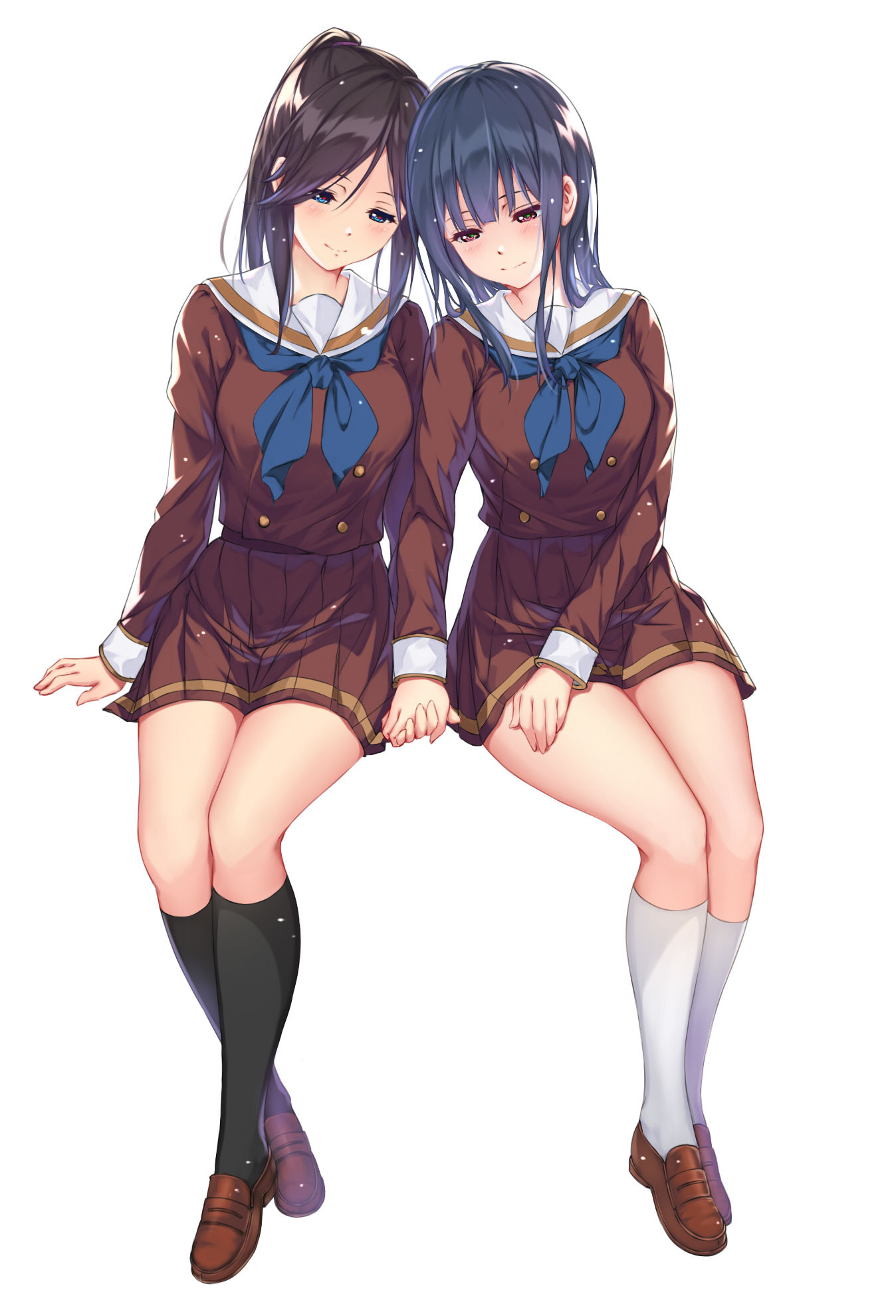 傘木希美X鎧塚みぞれ头像同人高清图