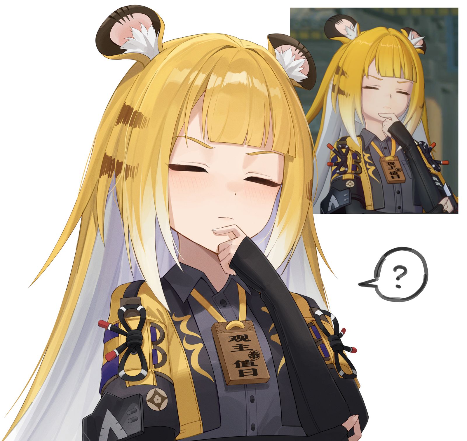 橘福福插画图片壁纸