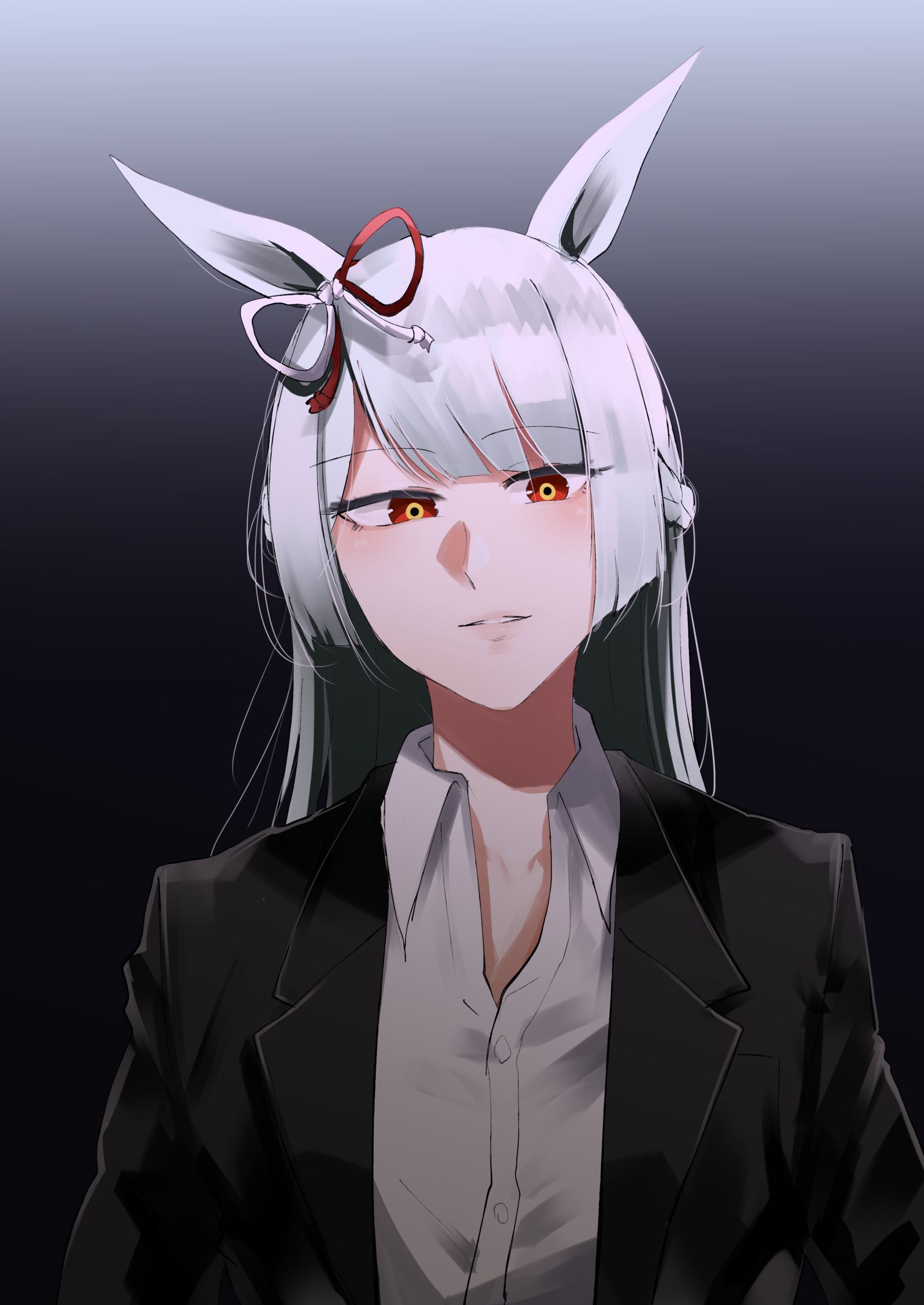 黒スーツマーチ头像同人高清图