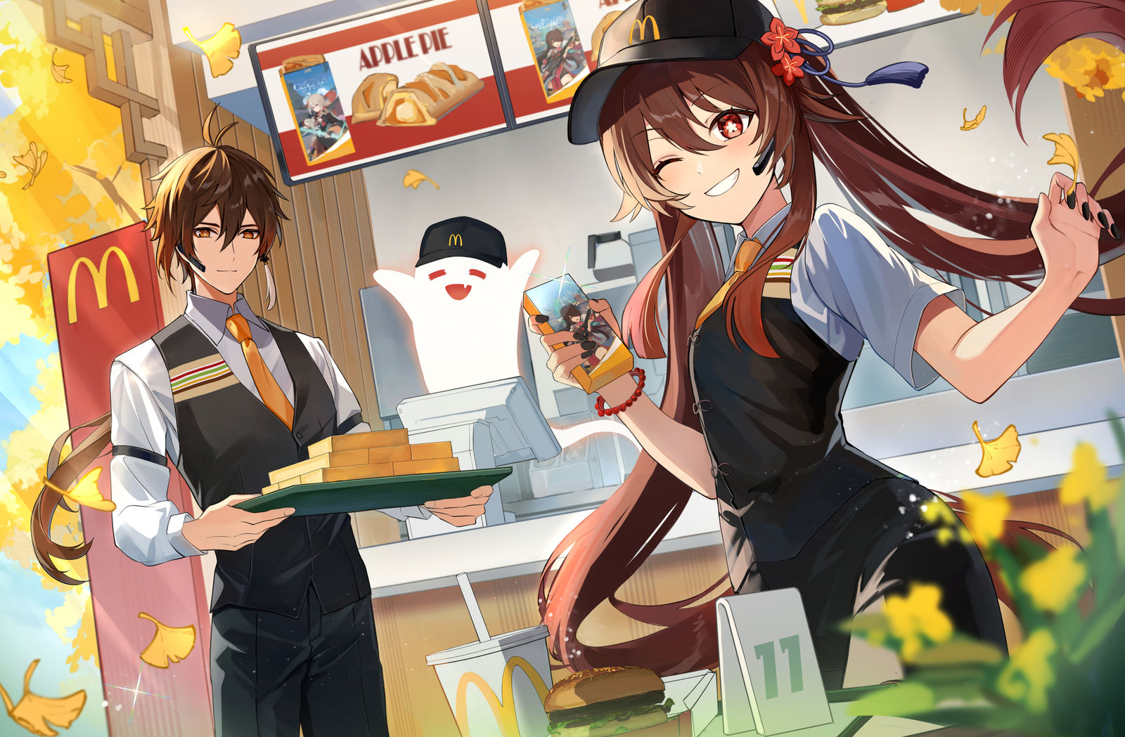 マクドナルド往生堂店へようこそ！