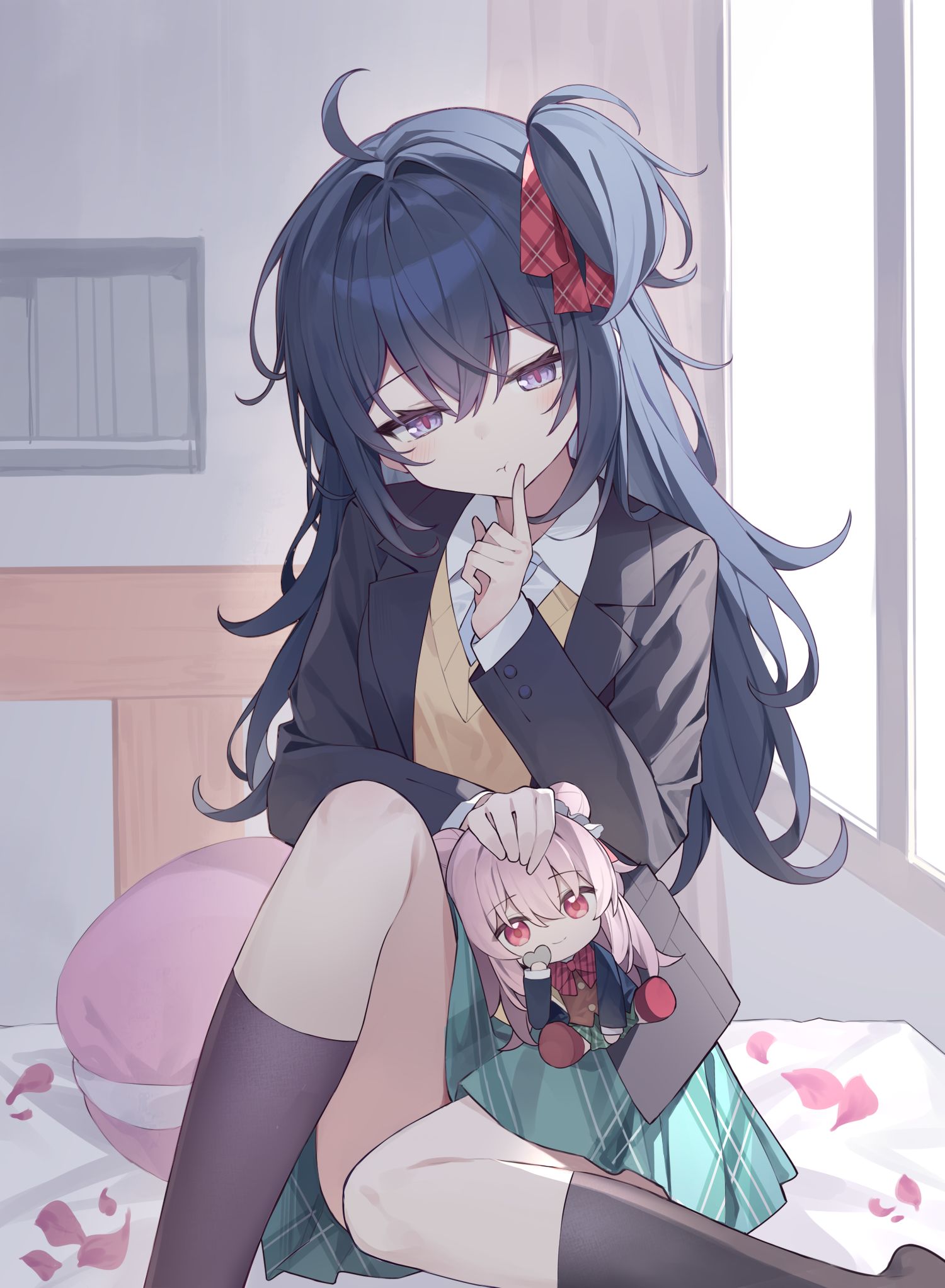 彼女をお邪魔したらいけないよ插画图片壁纸
