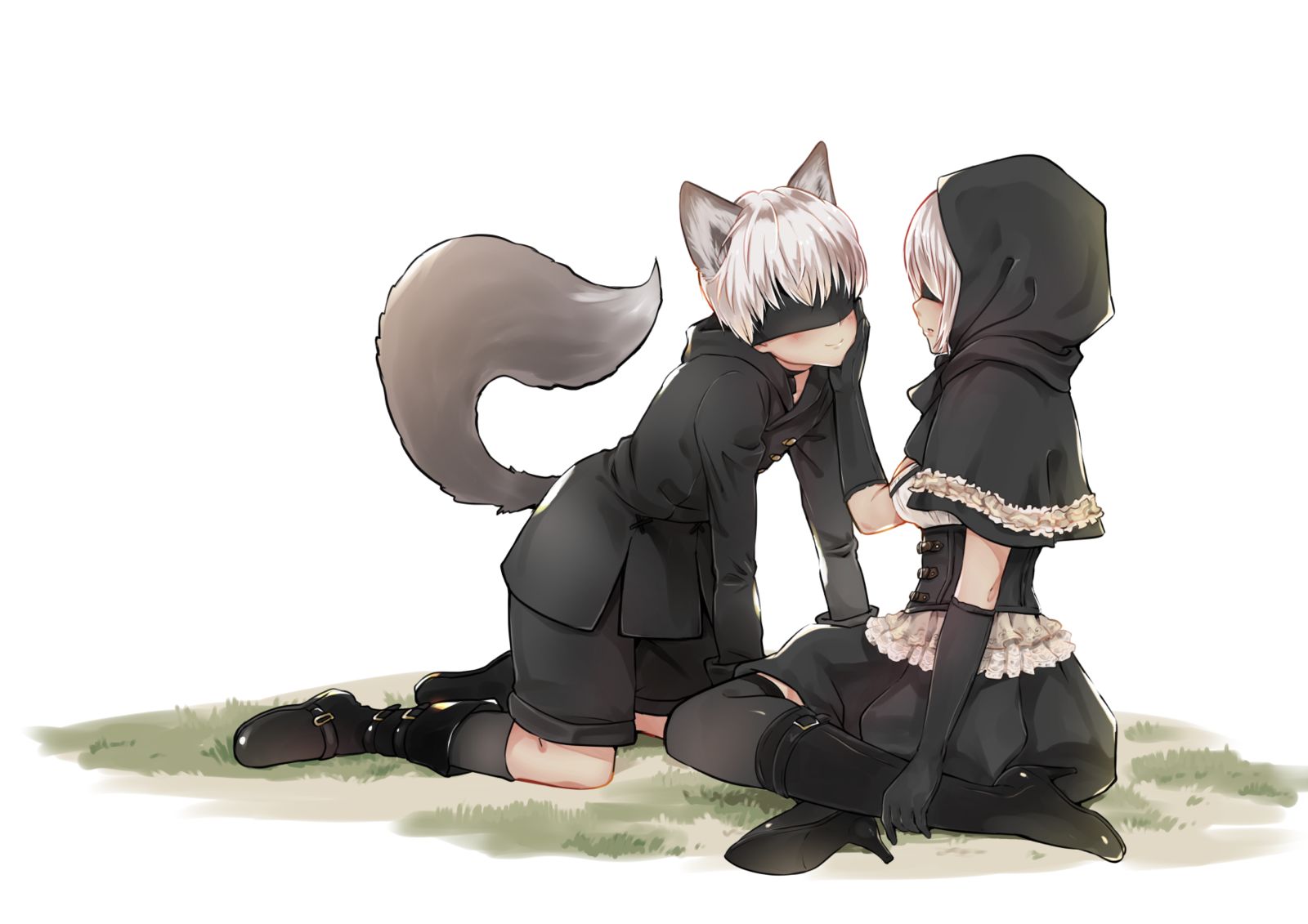 飼い馴らし插画图片壁纸