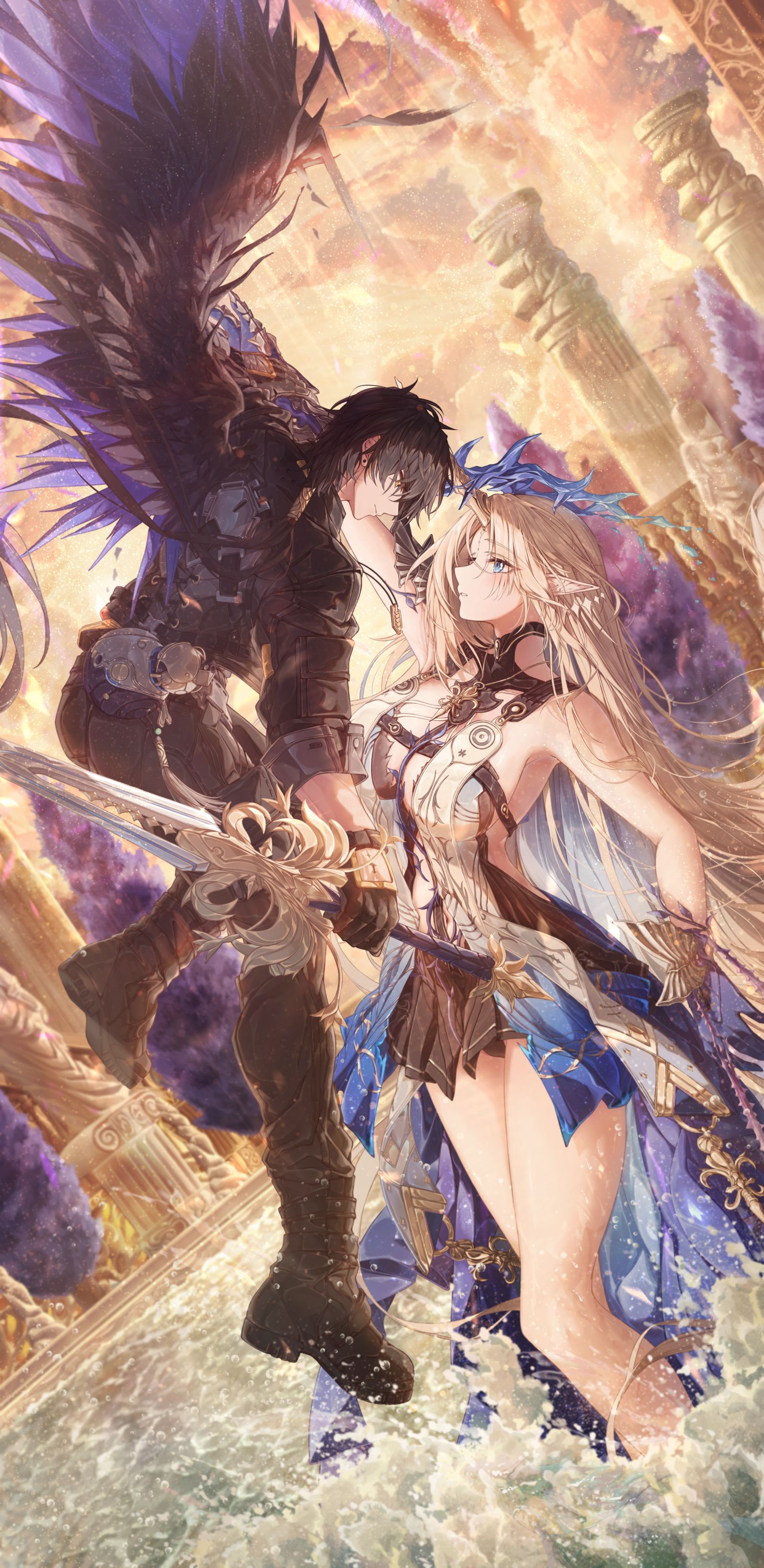 Rover&Cartethyia  插画图片壁纸