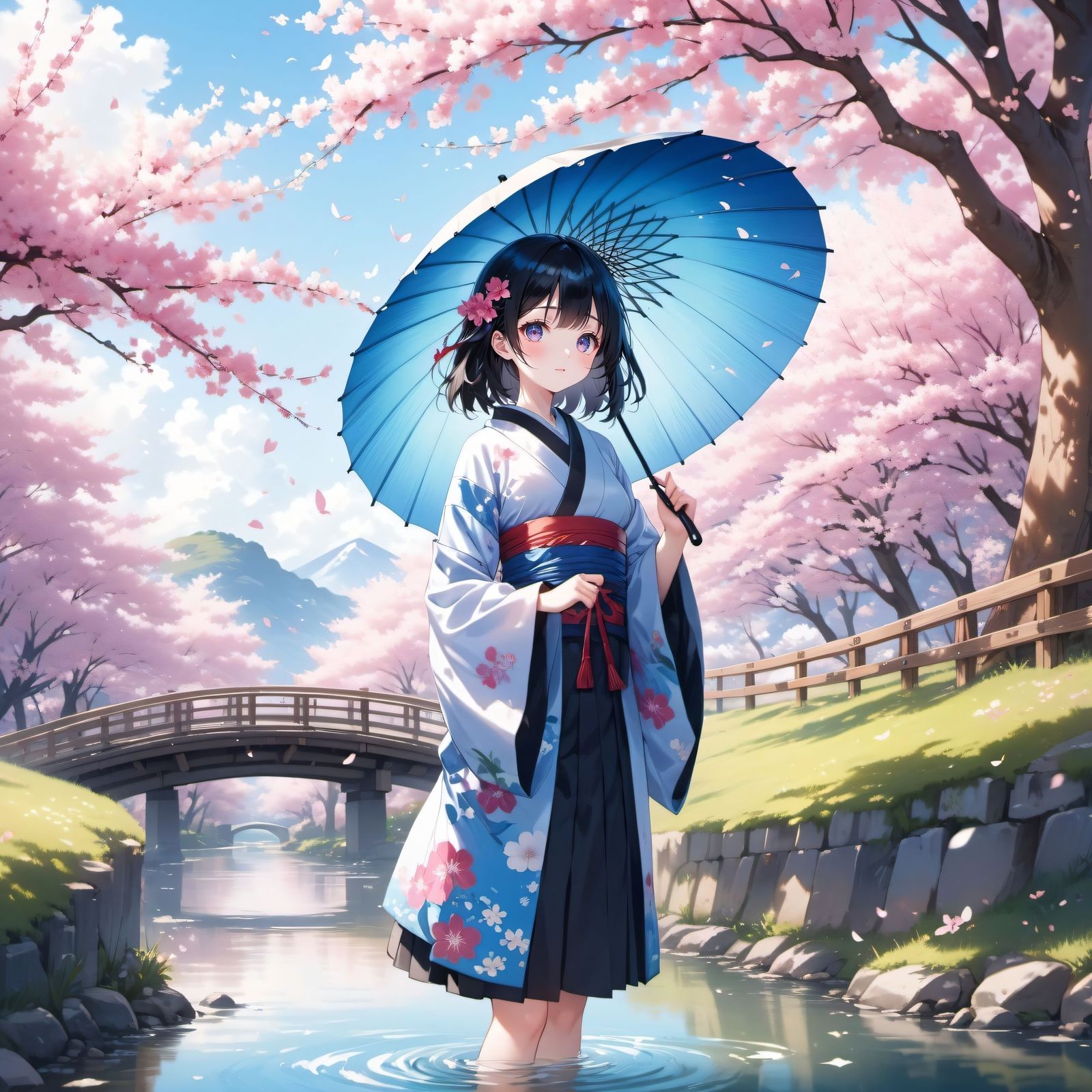 动漫少女头像同人高清图