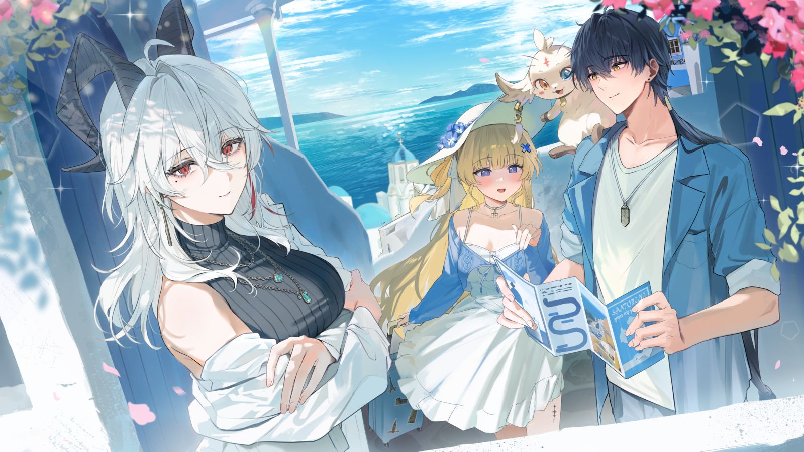 Wuthering Waves in Greece插画图片壁纸