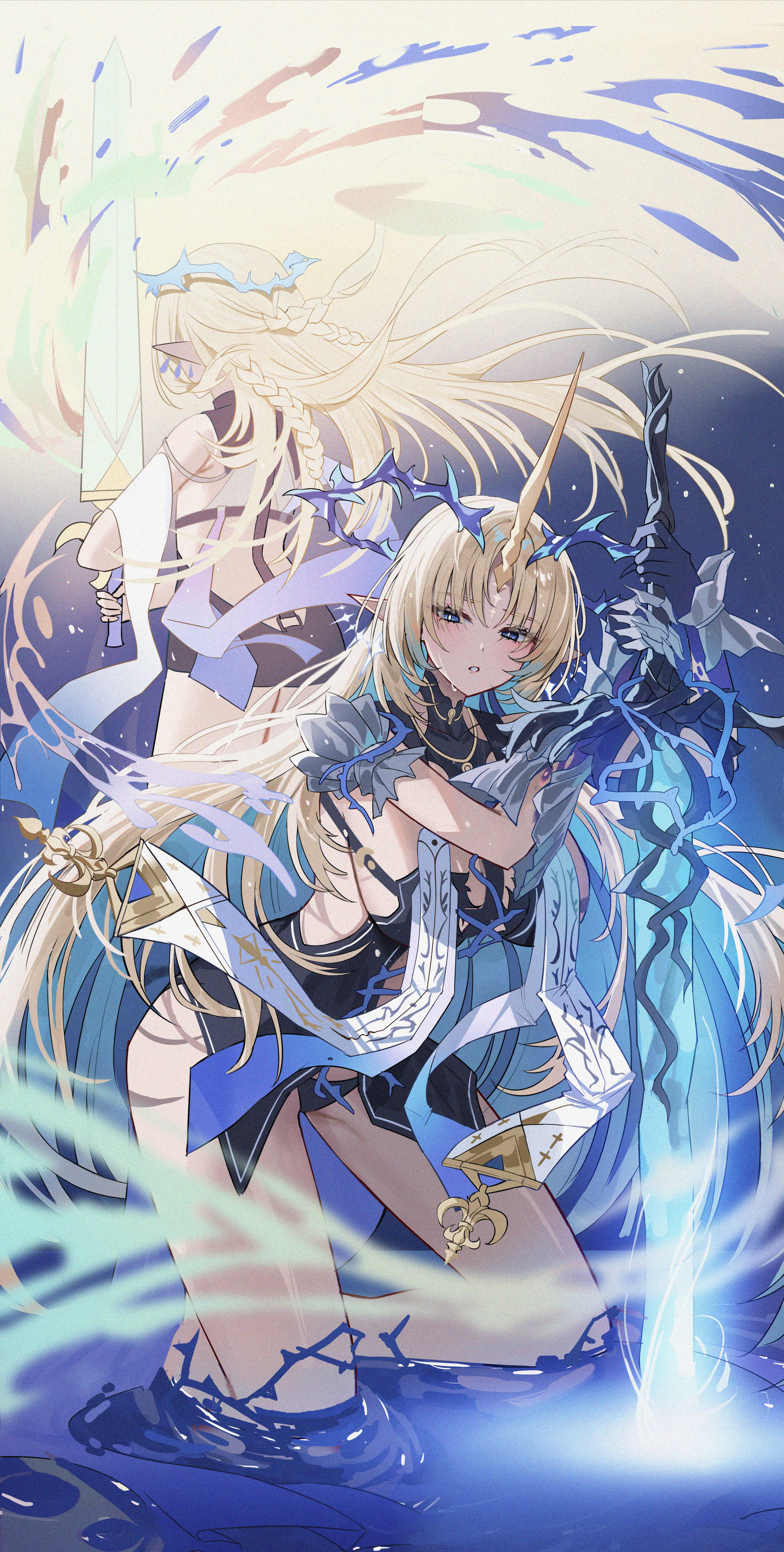 フルールドリス插画图片壁纸