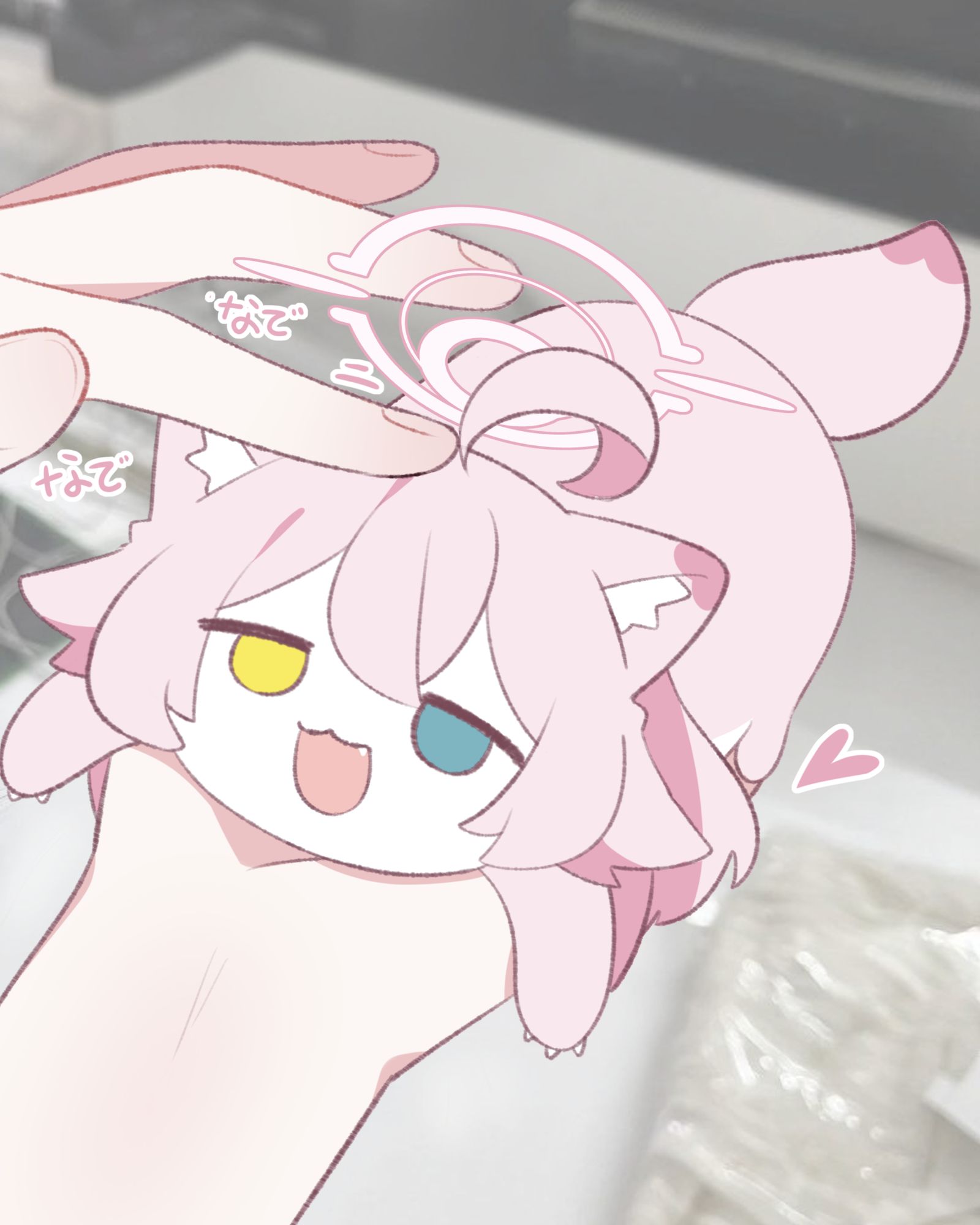 なでなでしてく..れ ~ zzz..  ホシノイタチ !!