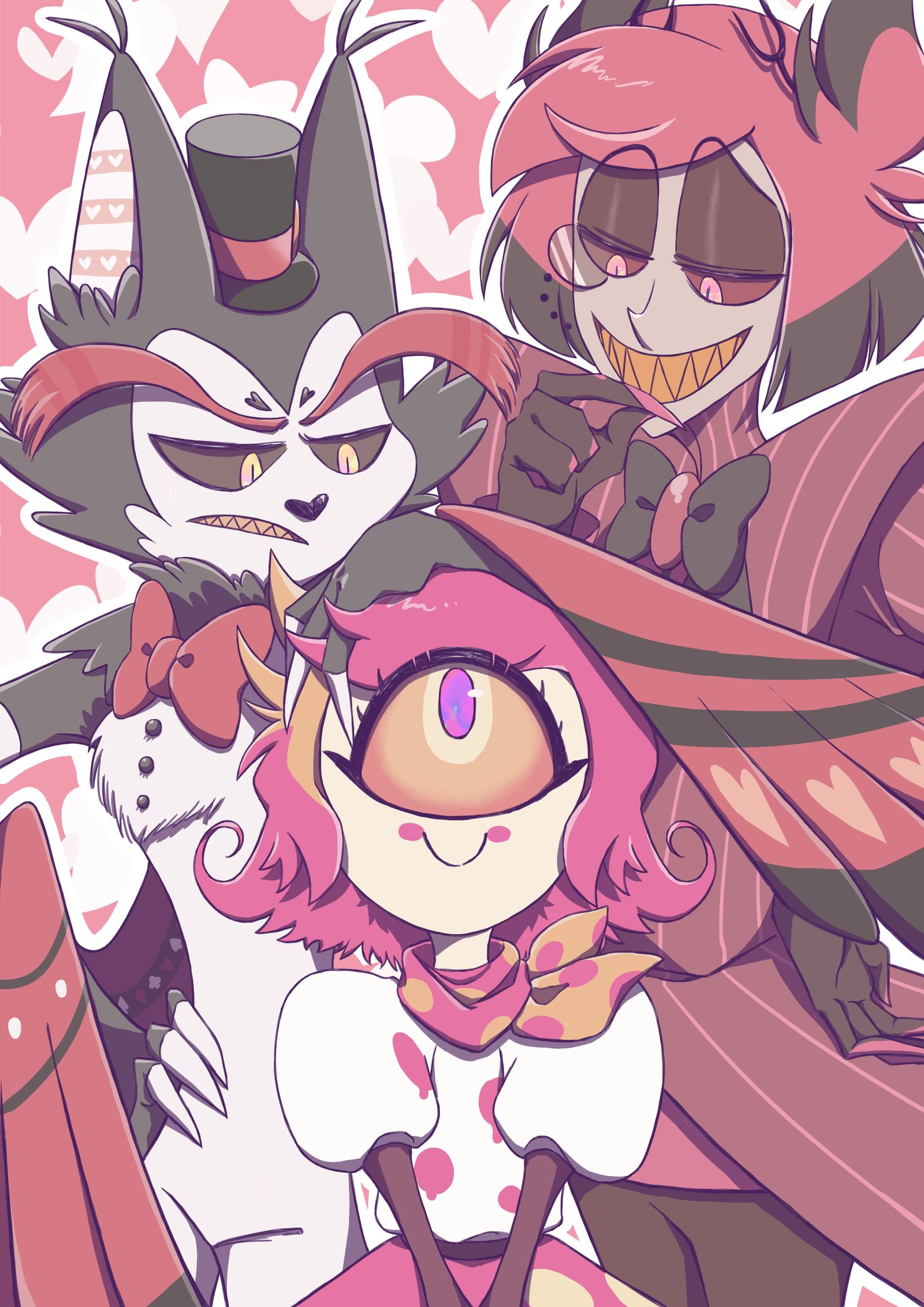 HazbinHotel log头像同人高清图