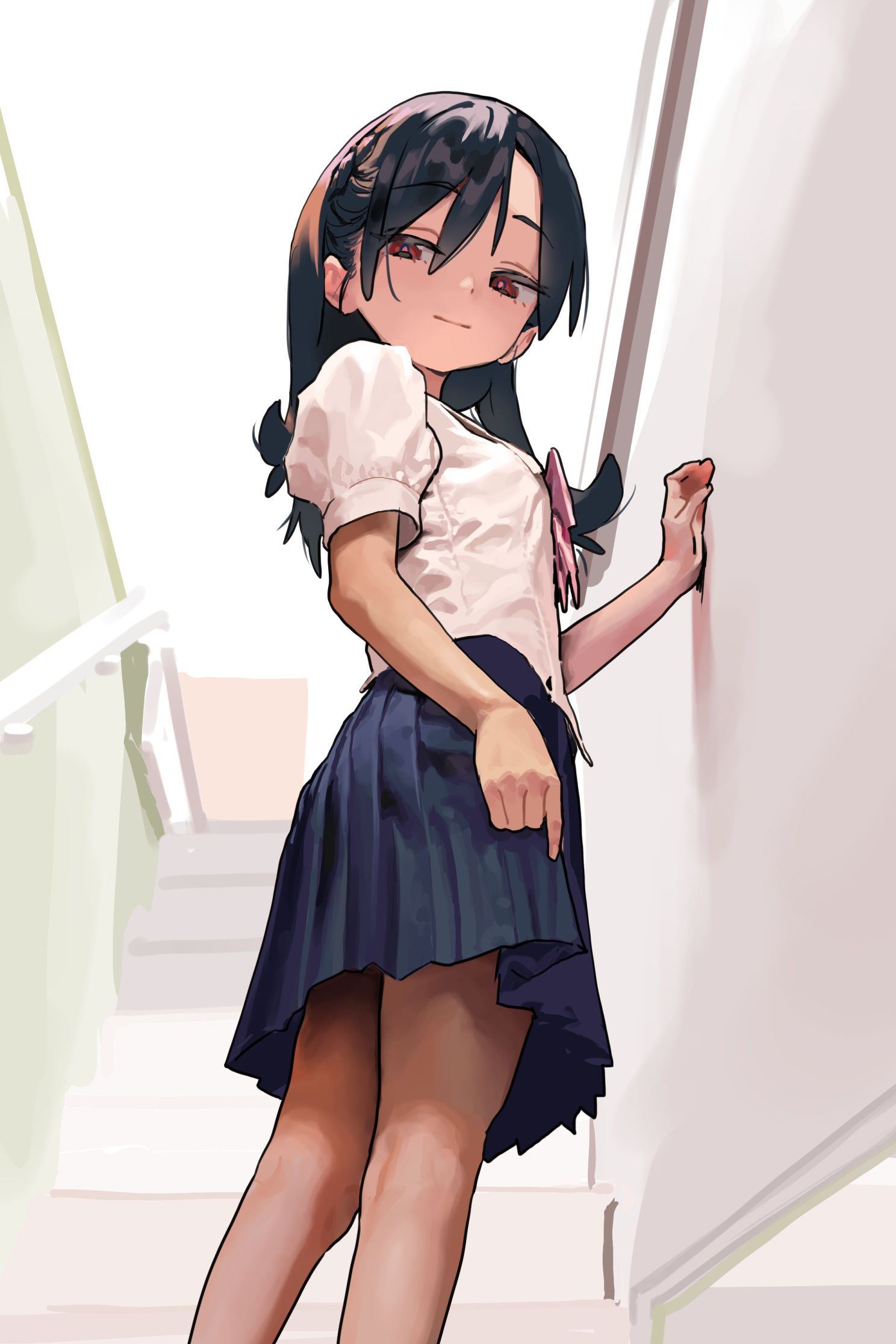 中学生のセコシちゃん插画图片壁纸