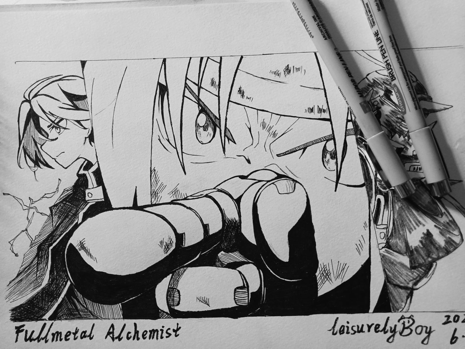 你给我等着！-钢之炼金术师爱德华