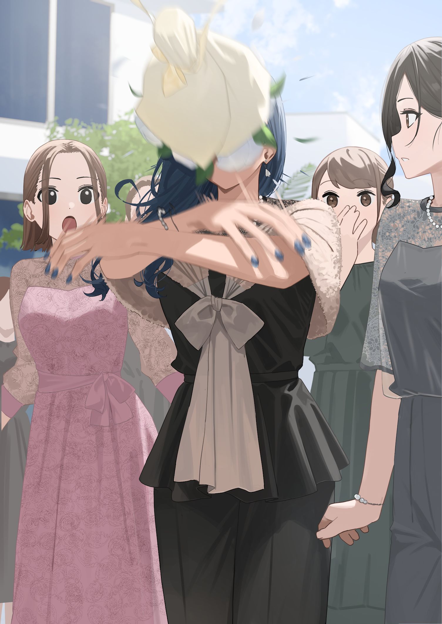 ブーケトス插画图片壁纸