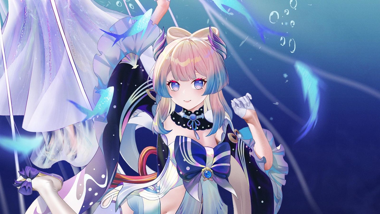 【原神】珊瑚宫心海-深海玉琢壁纸头像同人高清图