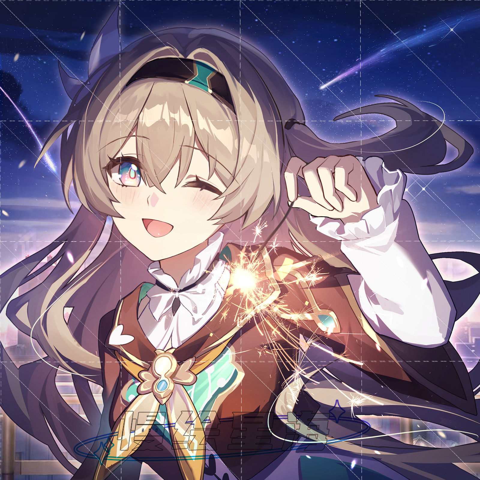 崩坏星穹铁道丨流萤 头像插画