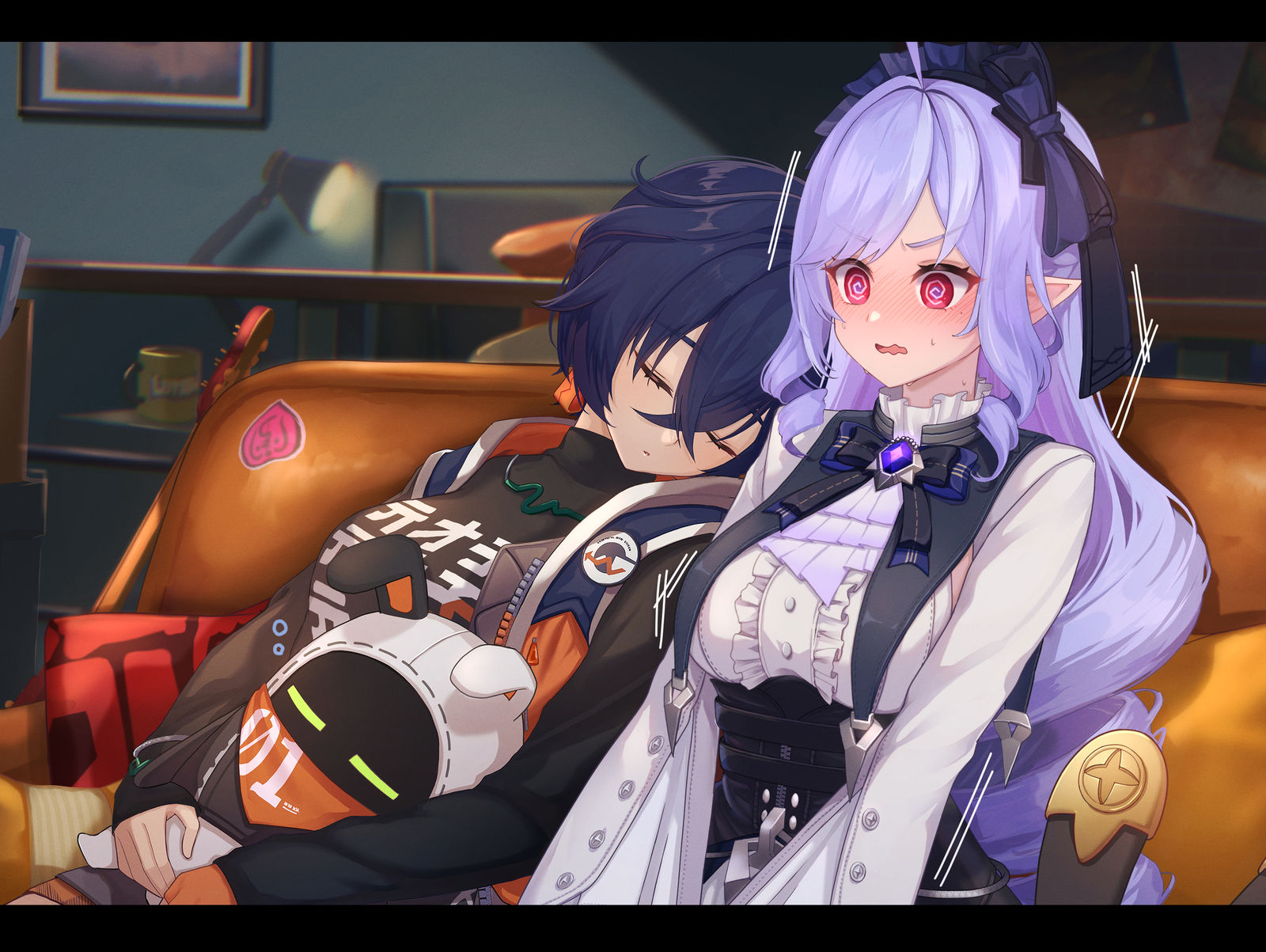 Vivian插画图片壁纸