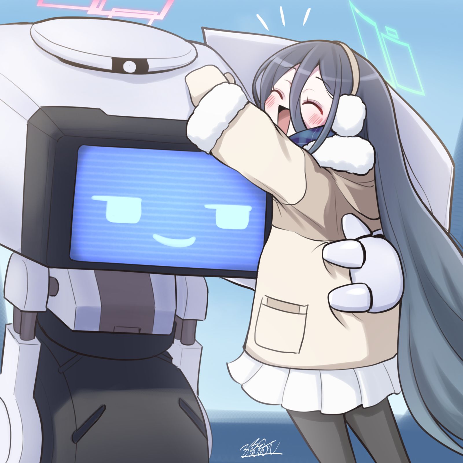 おかえりなさい！插画图片壁纸