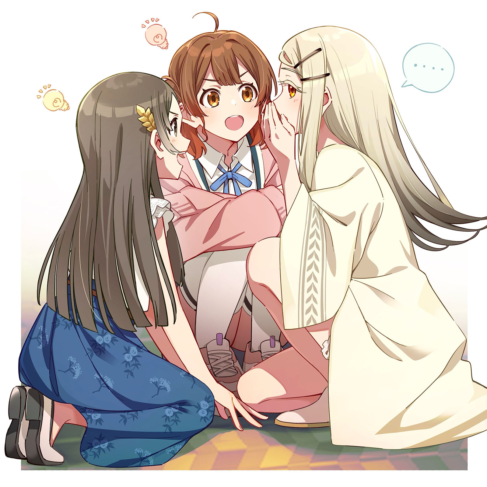 明日まで喧嘩中、らしい插画图片壁纸