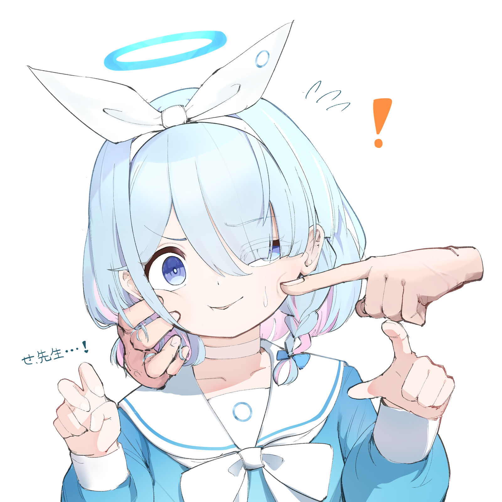 アロナちゃんに悪戯插画图片壁纸