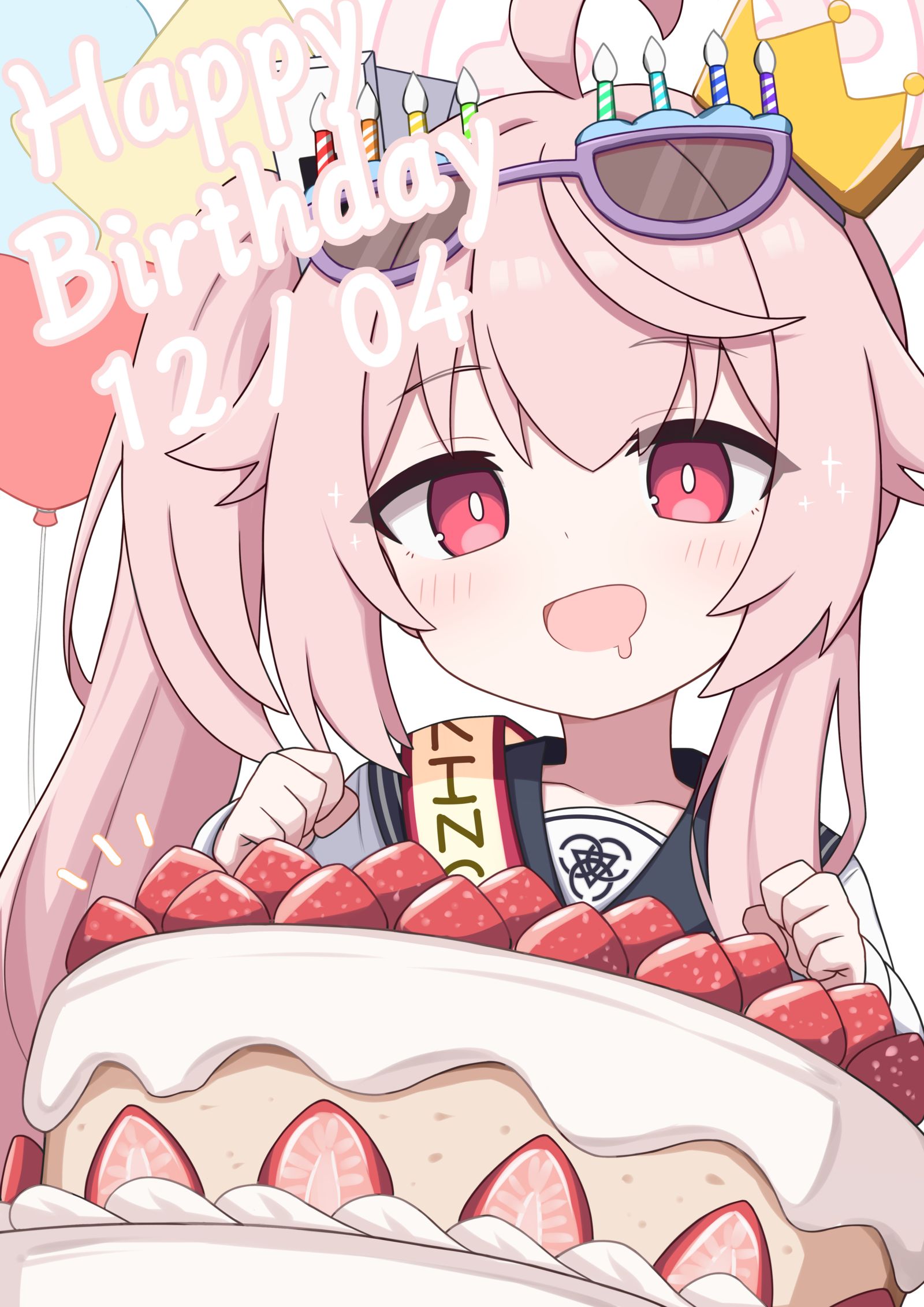 Happy Birthday插画图片壁纸
