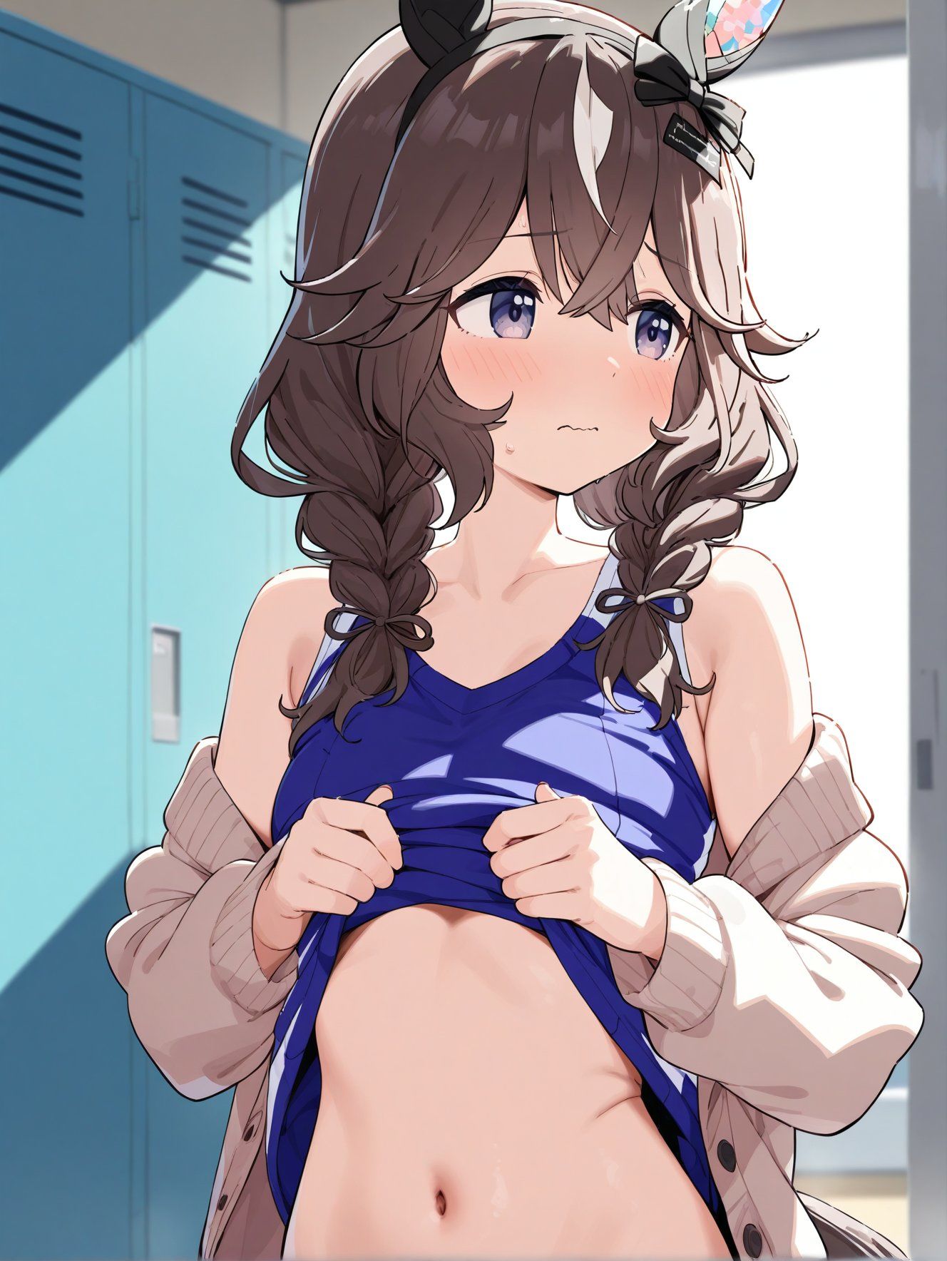掀开插画图片壁纸