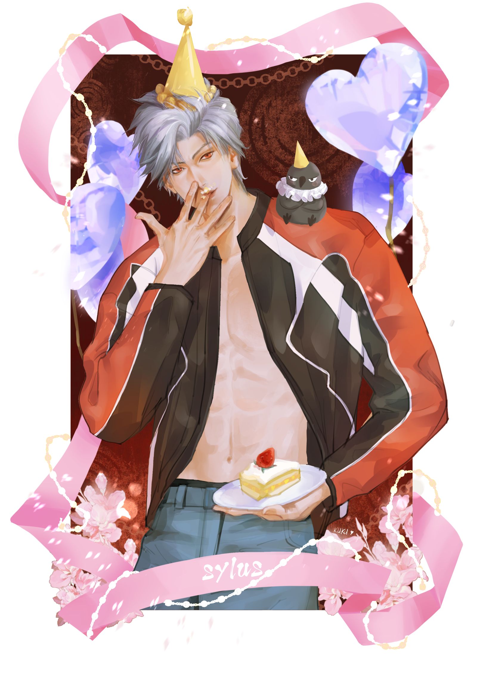 P站画师作品_生日的秦彻