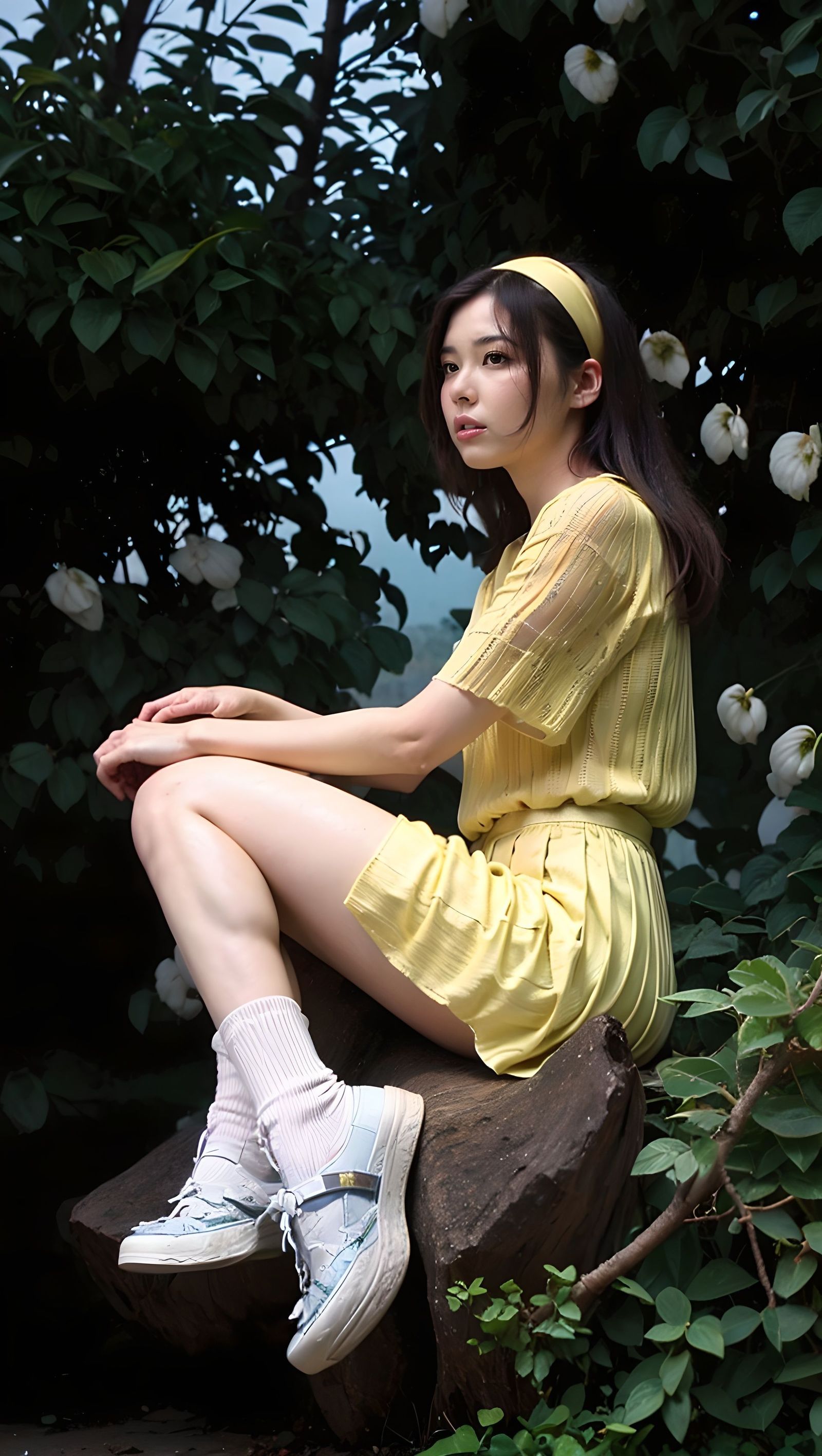 情谊不知所起，逐时光而深插画图片壁纸