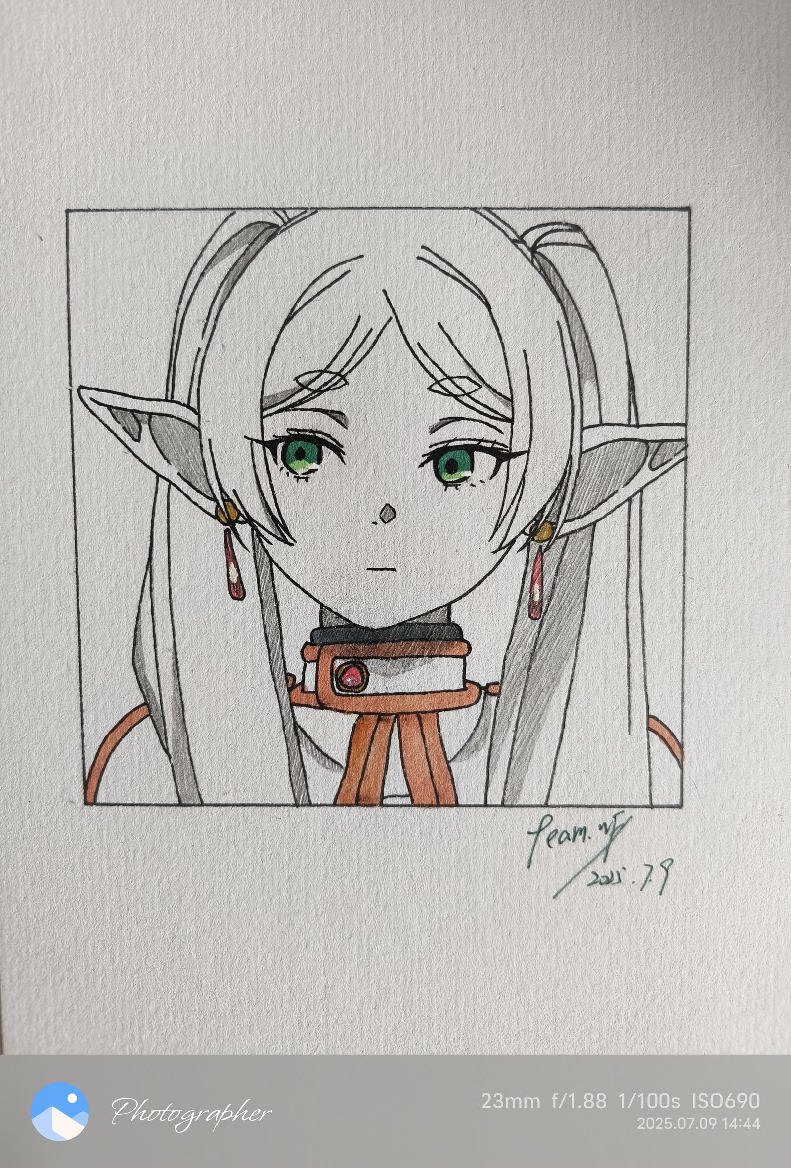 葬送的芙莉莲插画图片壁纸