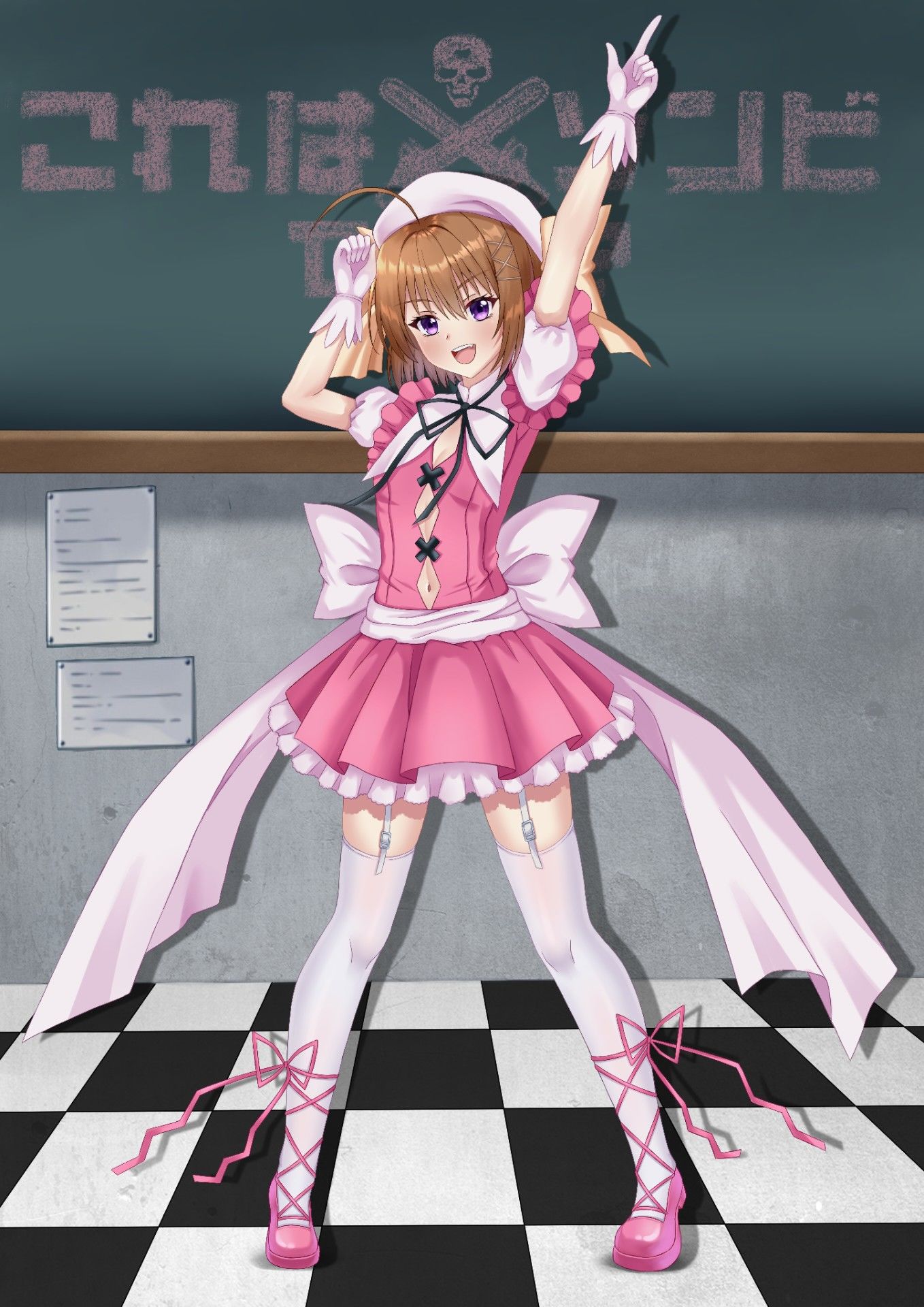 这个是僵尸吗魔装少女