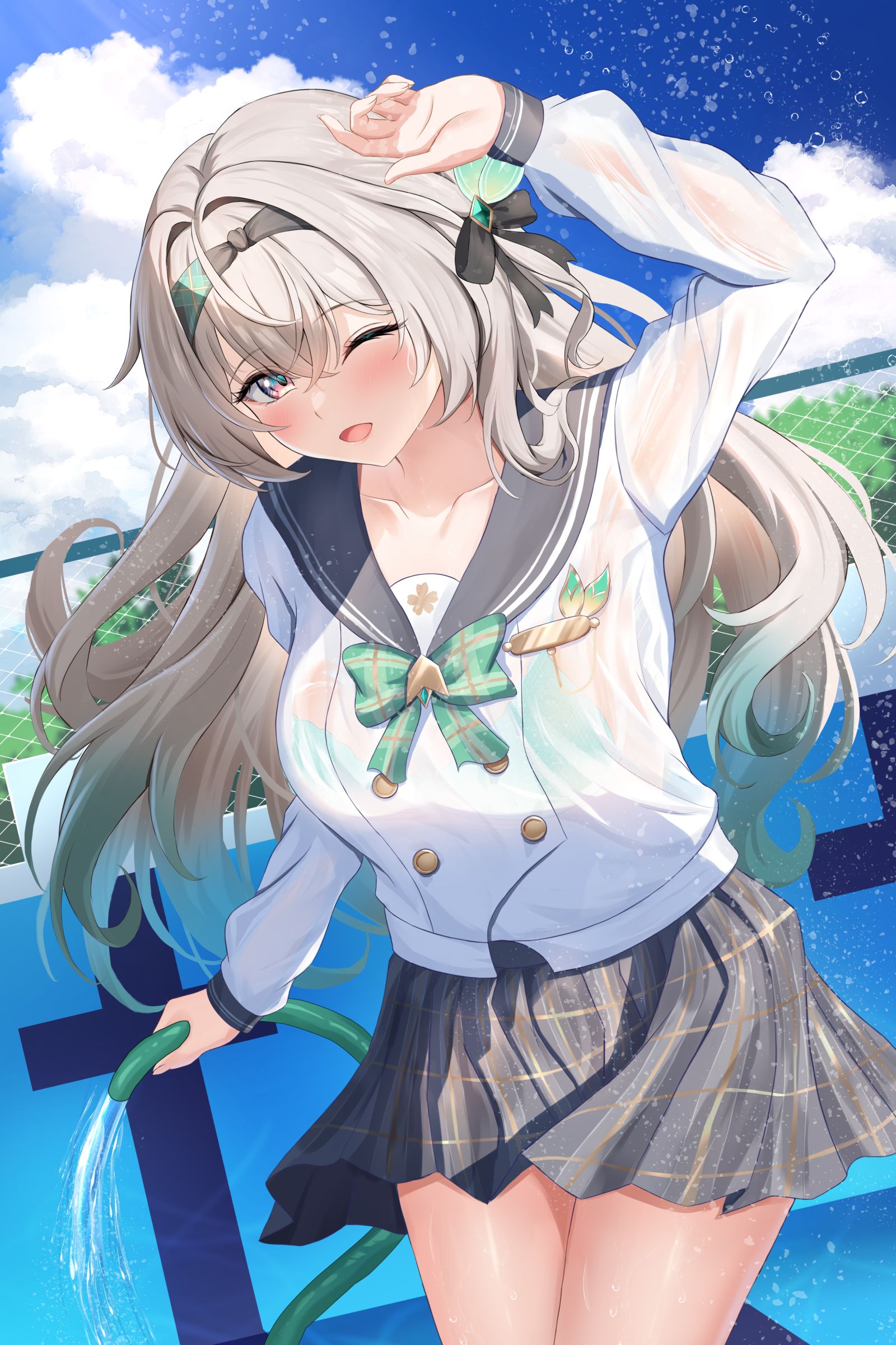 夏の思い出插画图片壁纸