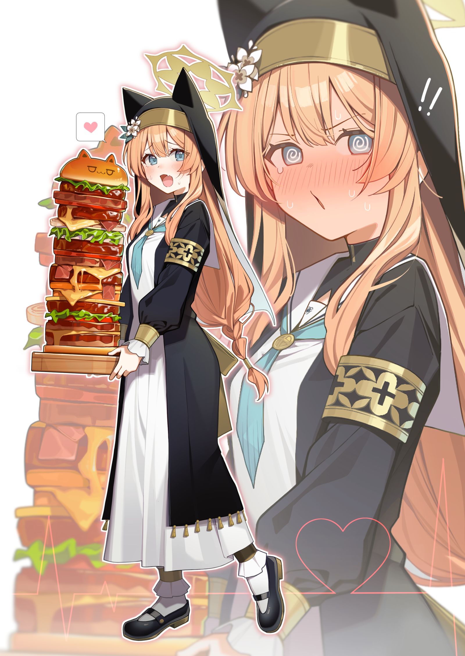 BURGERMARI插画图片壁纸