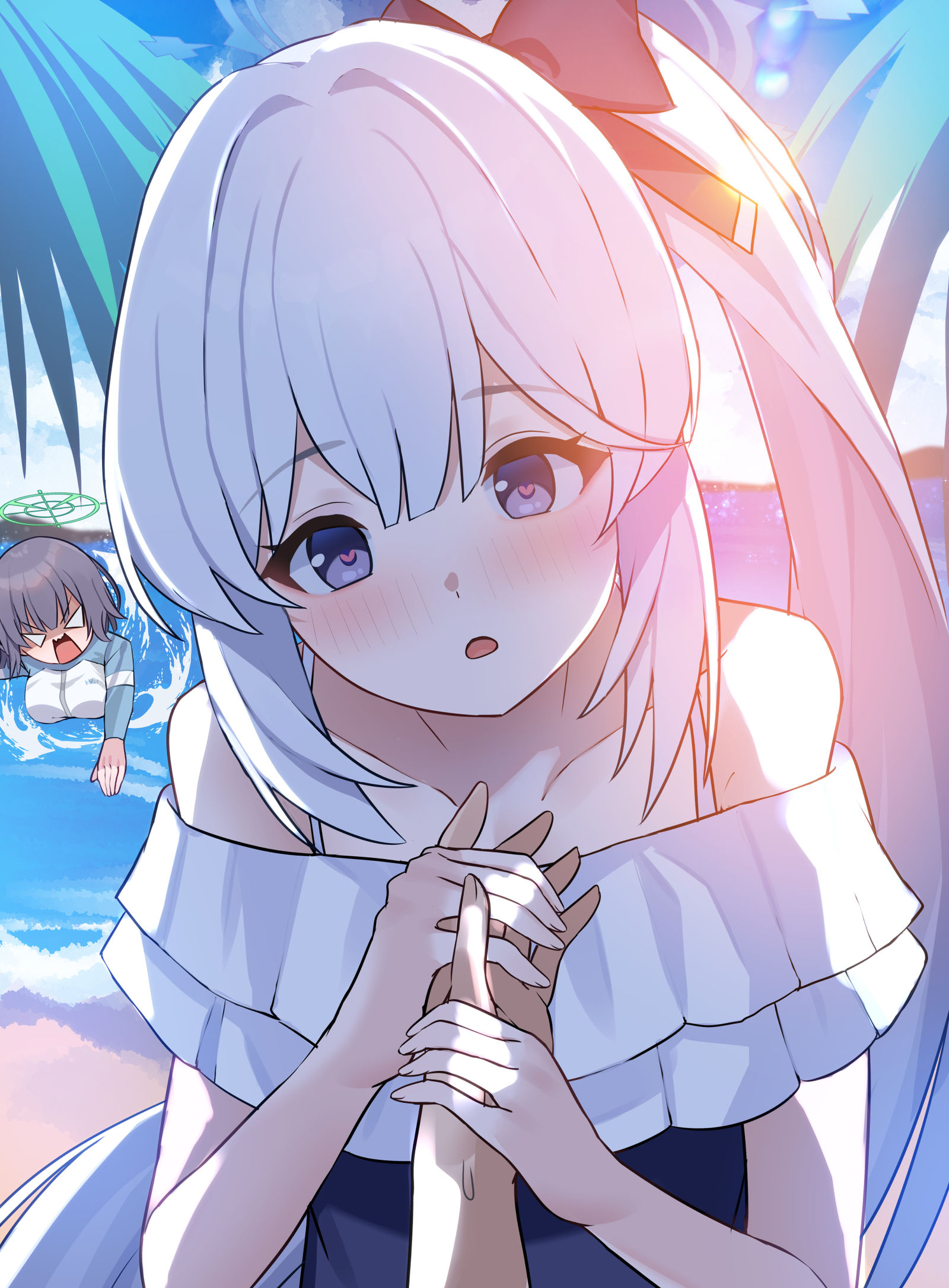 一生忘れられない夏の思い出作りましょう♡插画图片壁纸